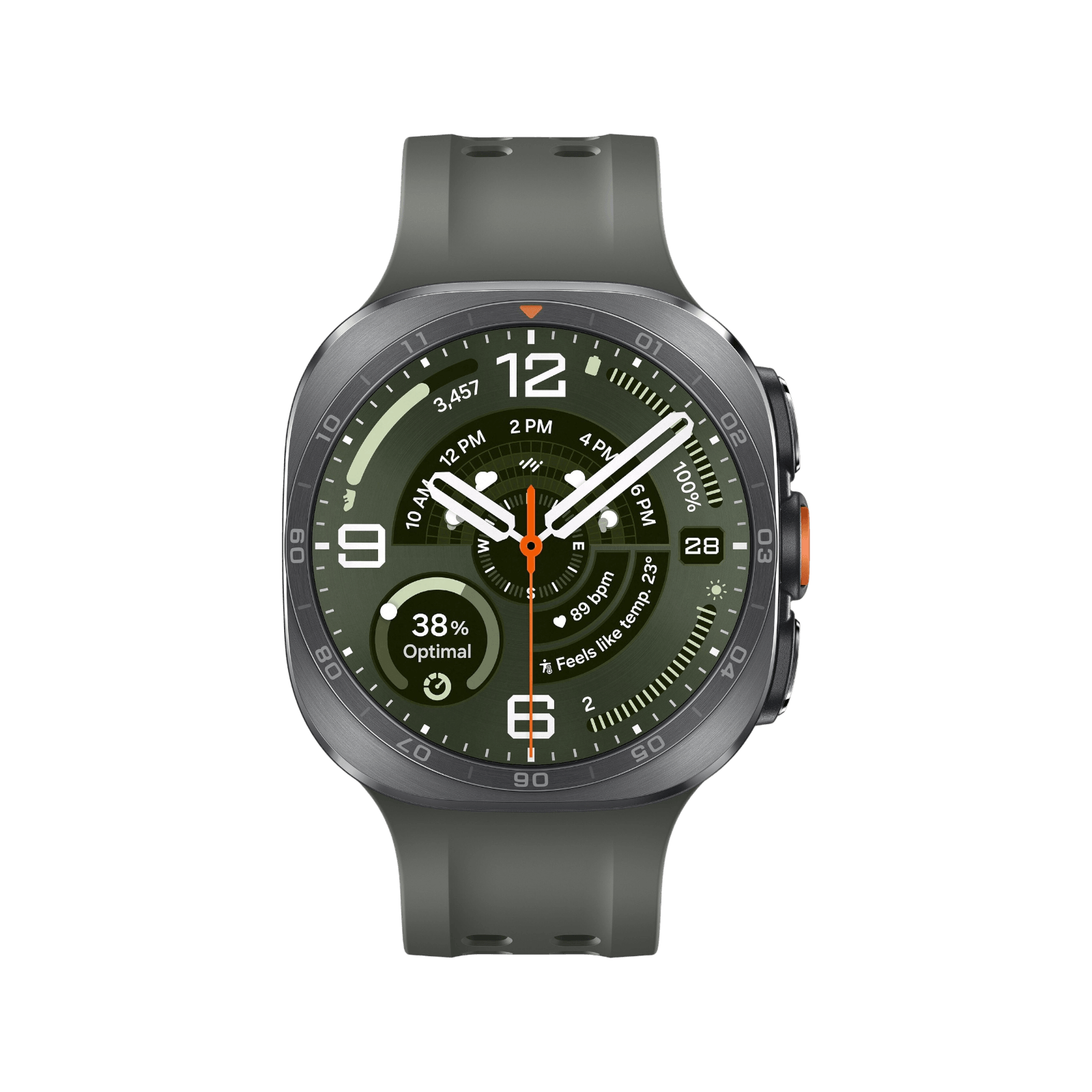 Samsung Galaxy Watch Ultra2 Silver Front