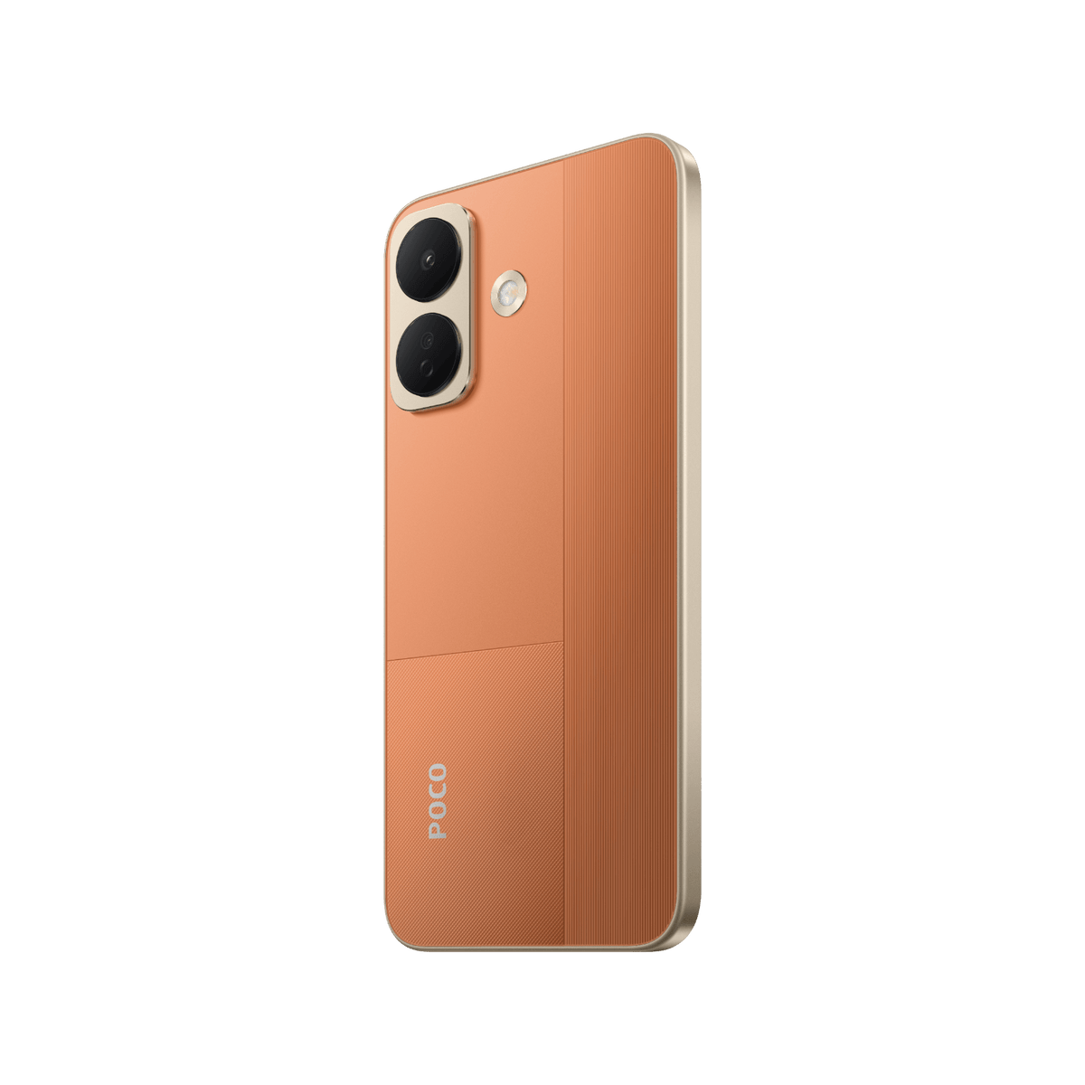 Smartfon POCO X8 Pomarańczowy Tylny prawy bok