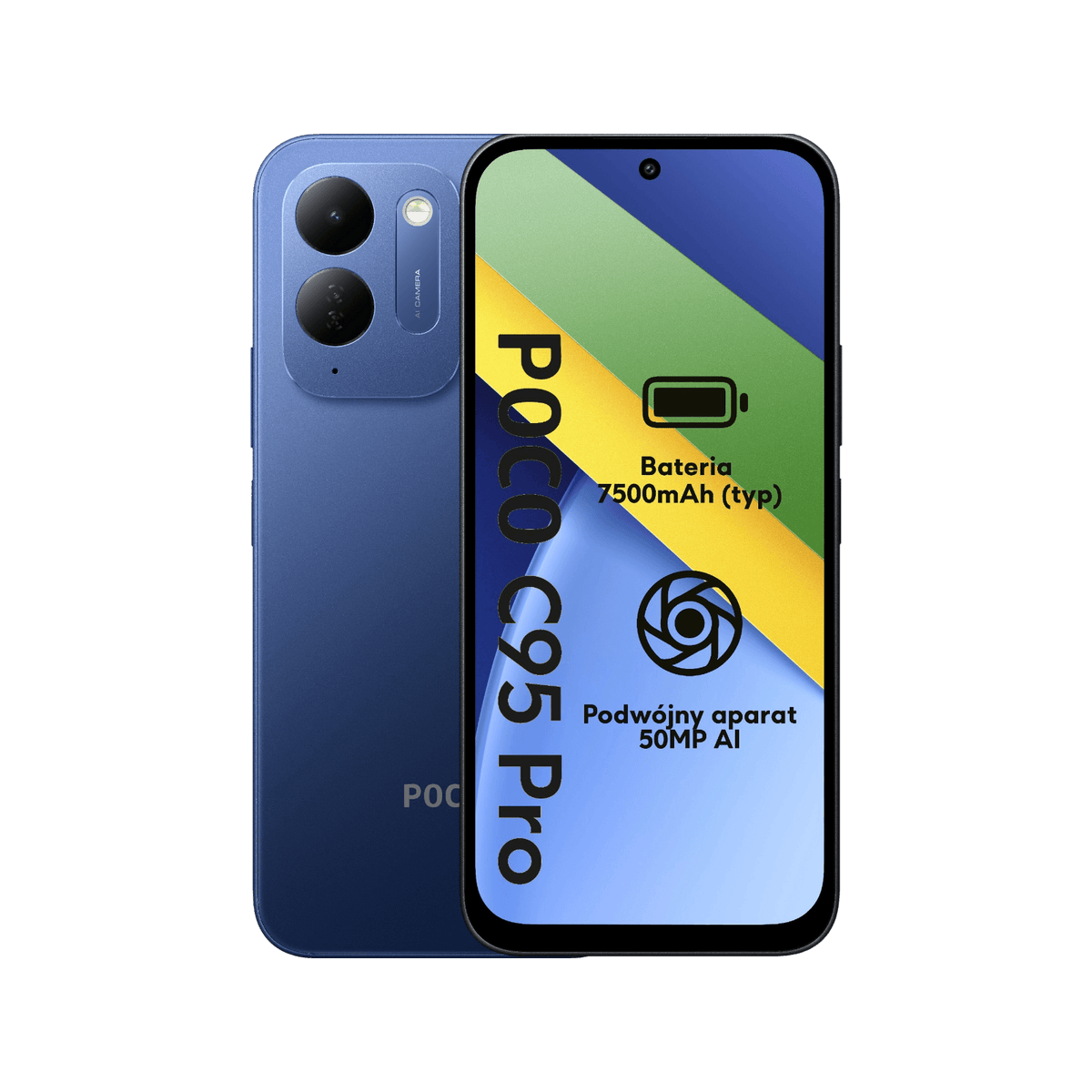 Smartfon POCO 95 Pro Niebieski