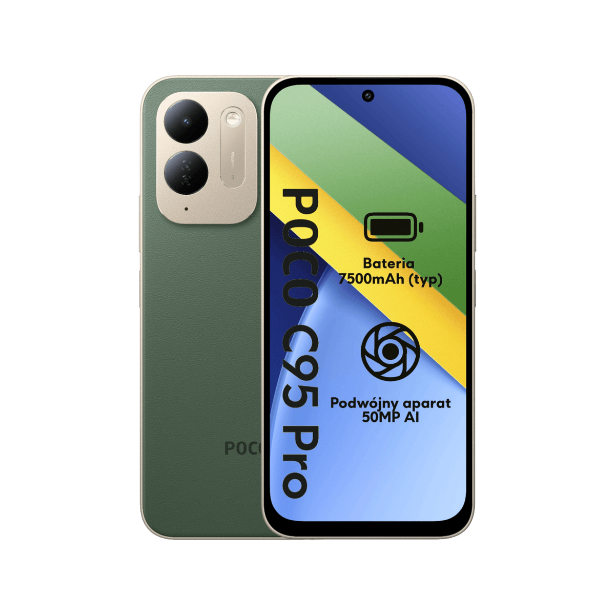 Smartfon POCO 95 Pro Zielony