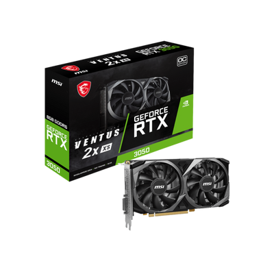 Karta graficzna MSI GeForce RTX 3050 Ventus 2X XS OC 8GB GDDR6