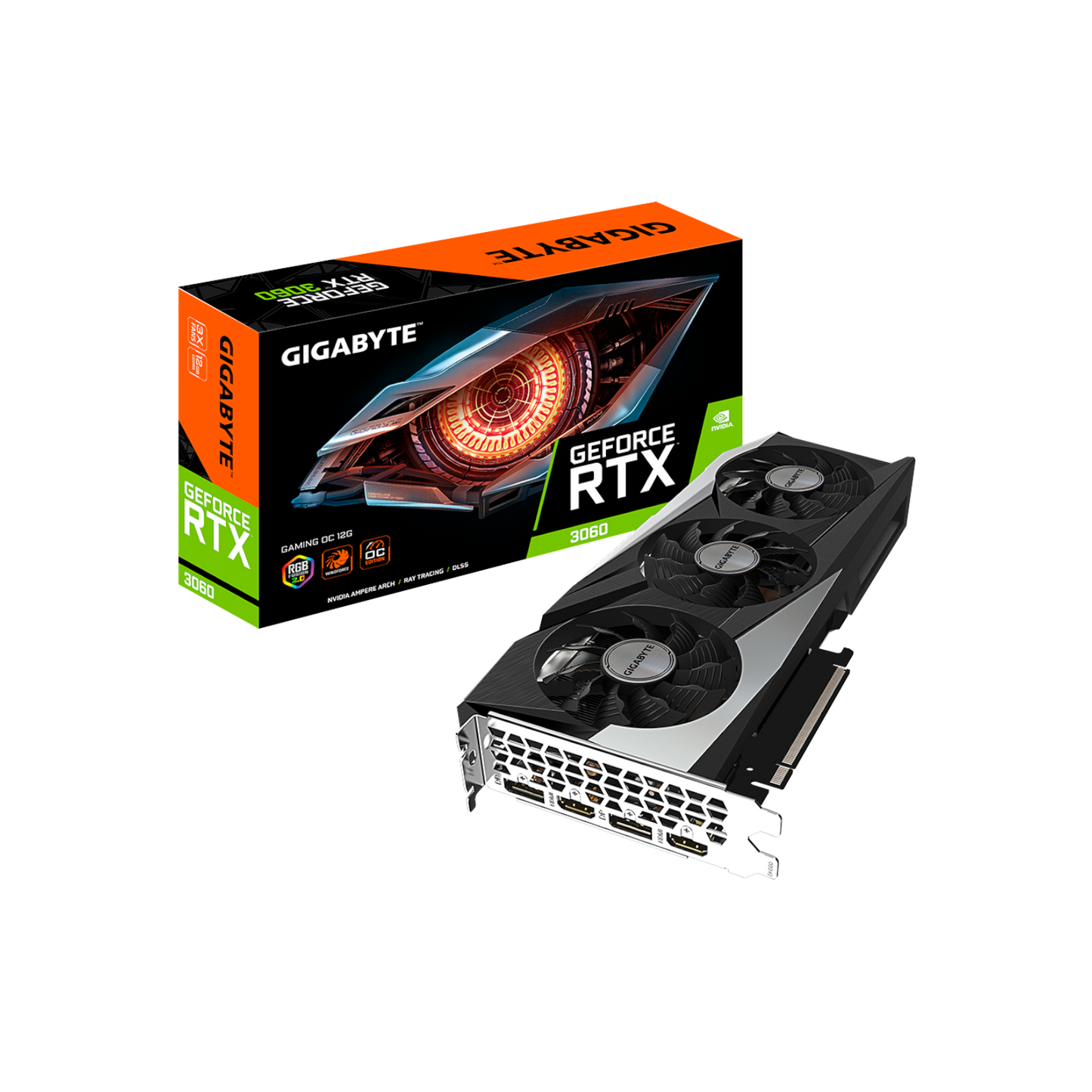 Karta graficzna Gigabyte GeForce RTX 3060 GAMING OC 12GB GDDR6