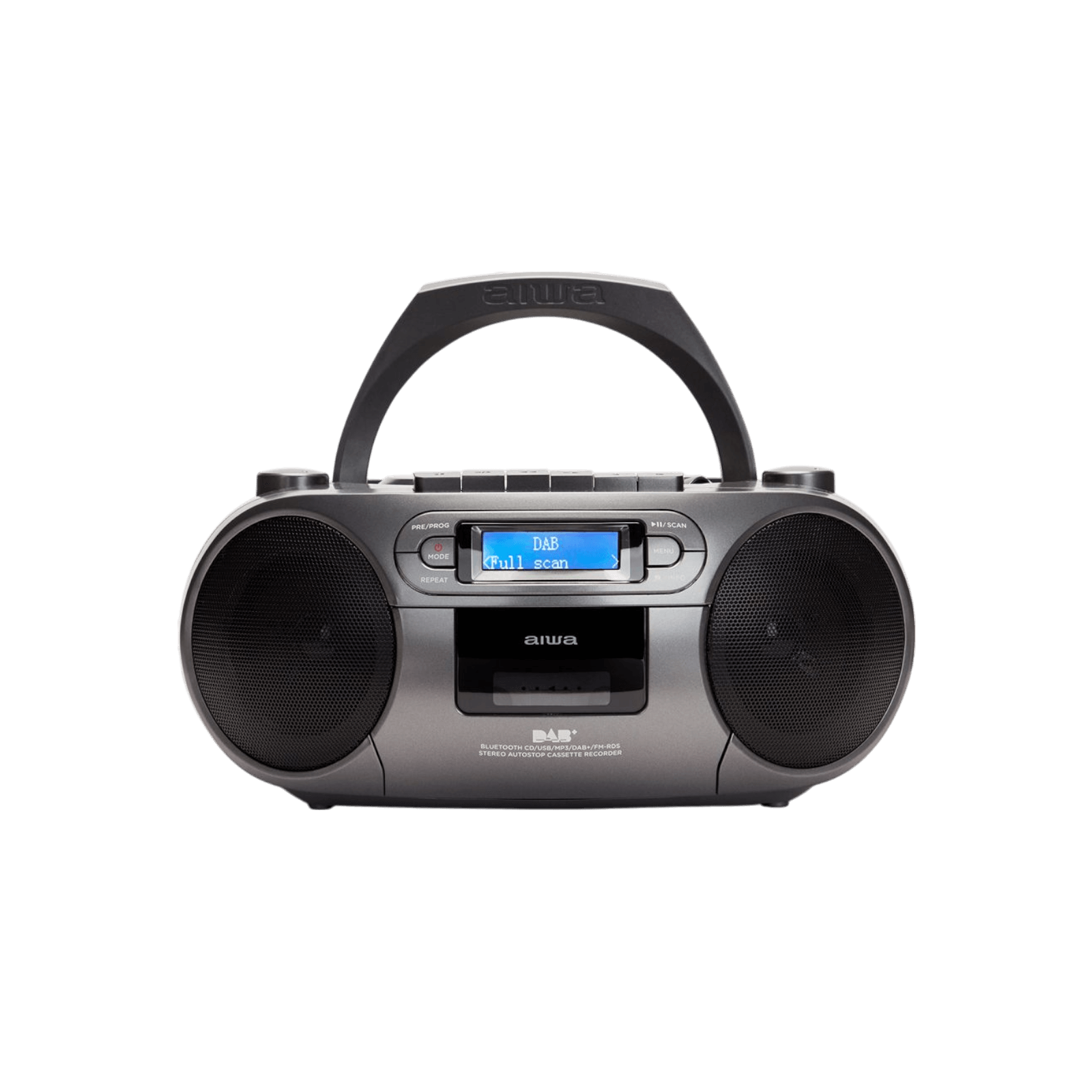 Radioodtwarzacz AIWA BBTC-660DAB/MG Bluetooth Szary.