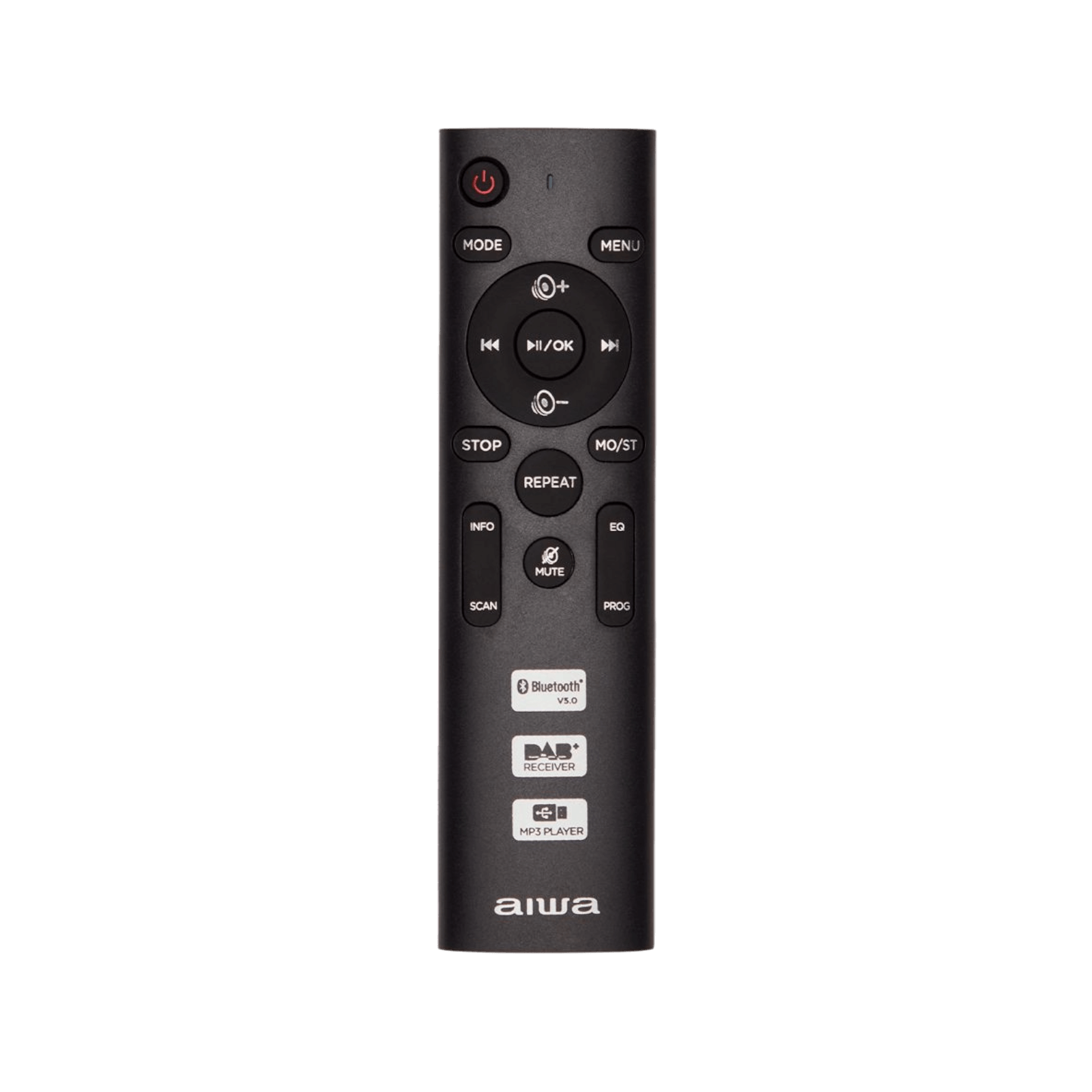Radioodtwarzacz AIWA BBTC-660DAB/MG Bluetooth Szary.