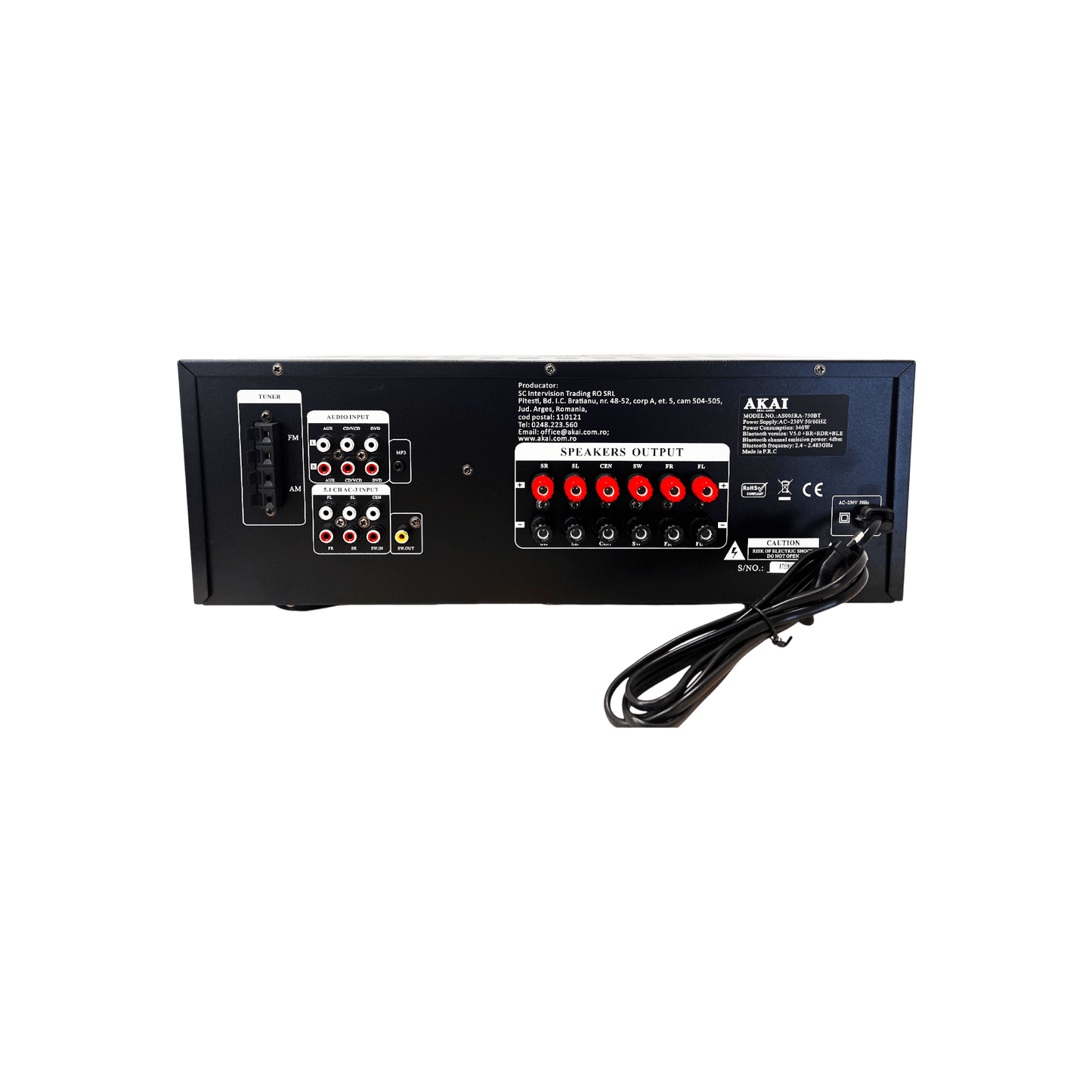 Amplituner AKAI AS005RA-750B