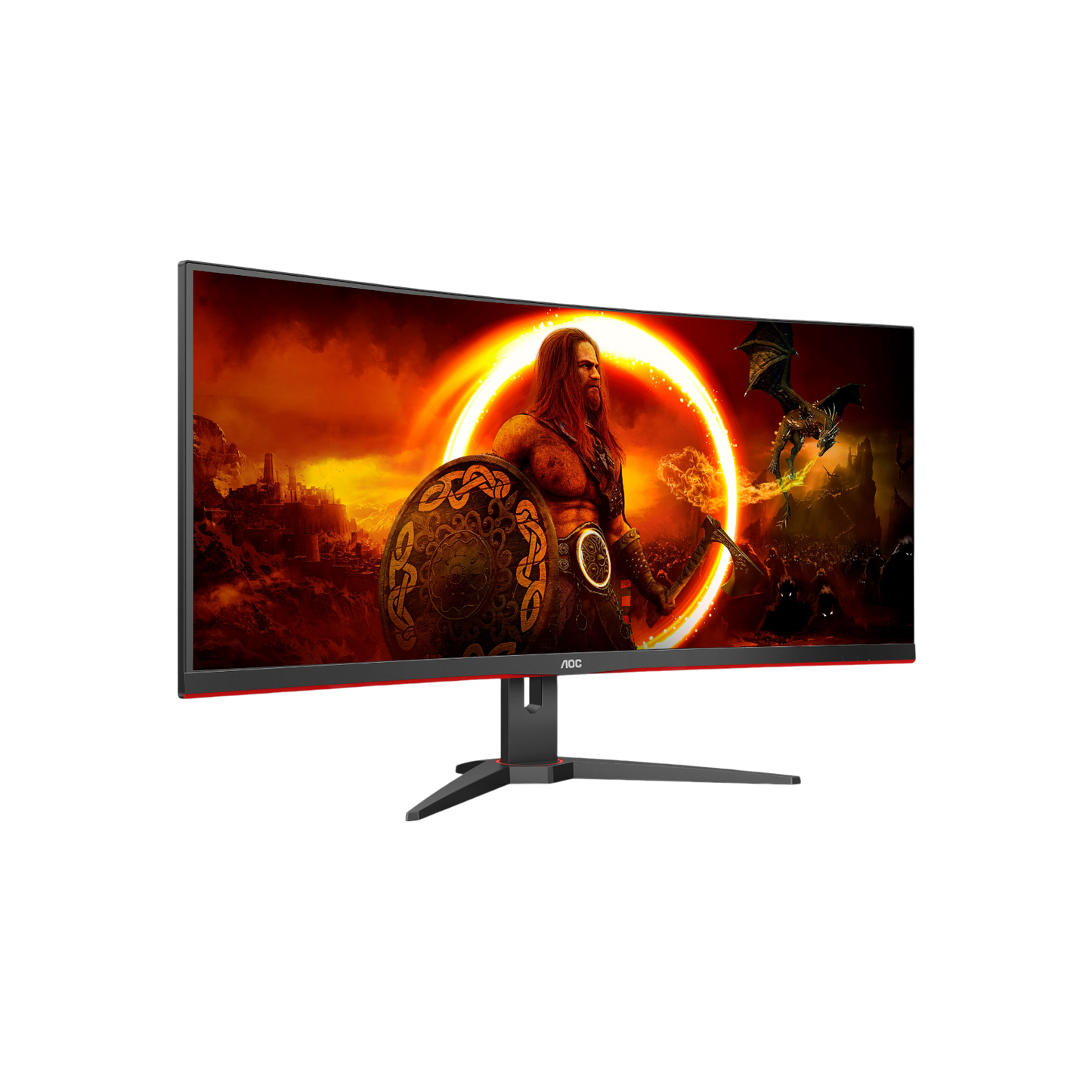 Monitor gamingowy AOC CU34G2XE/BK 34" VA WQHD