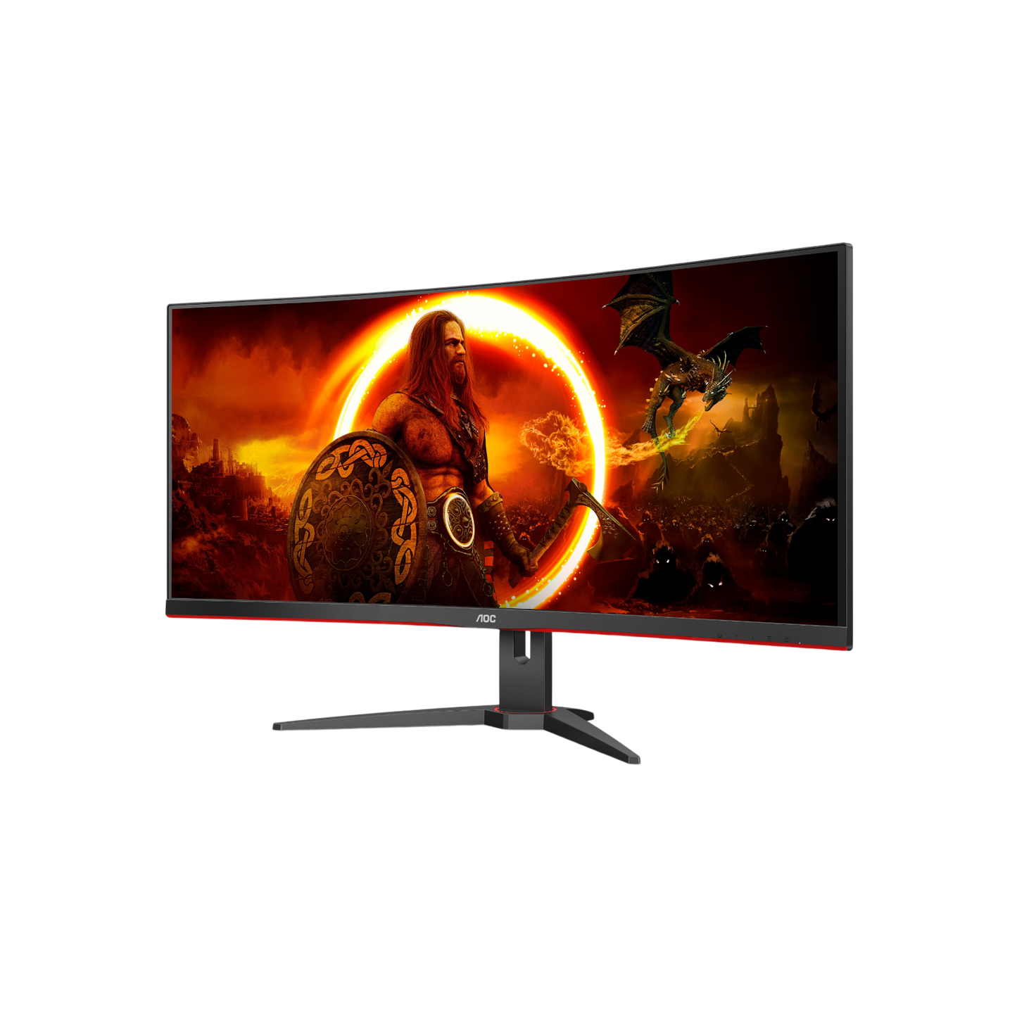 Monitor gamingowy AOC CU34G2XE/BK 34" VA WQHD