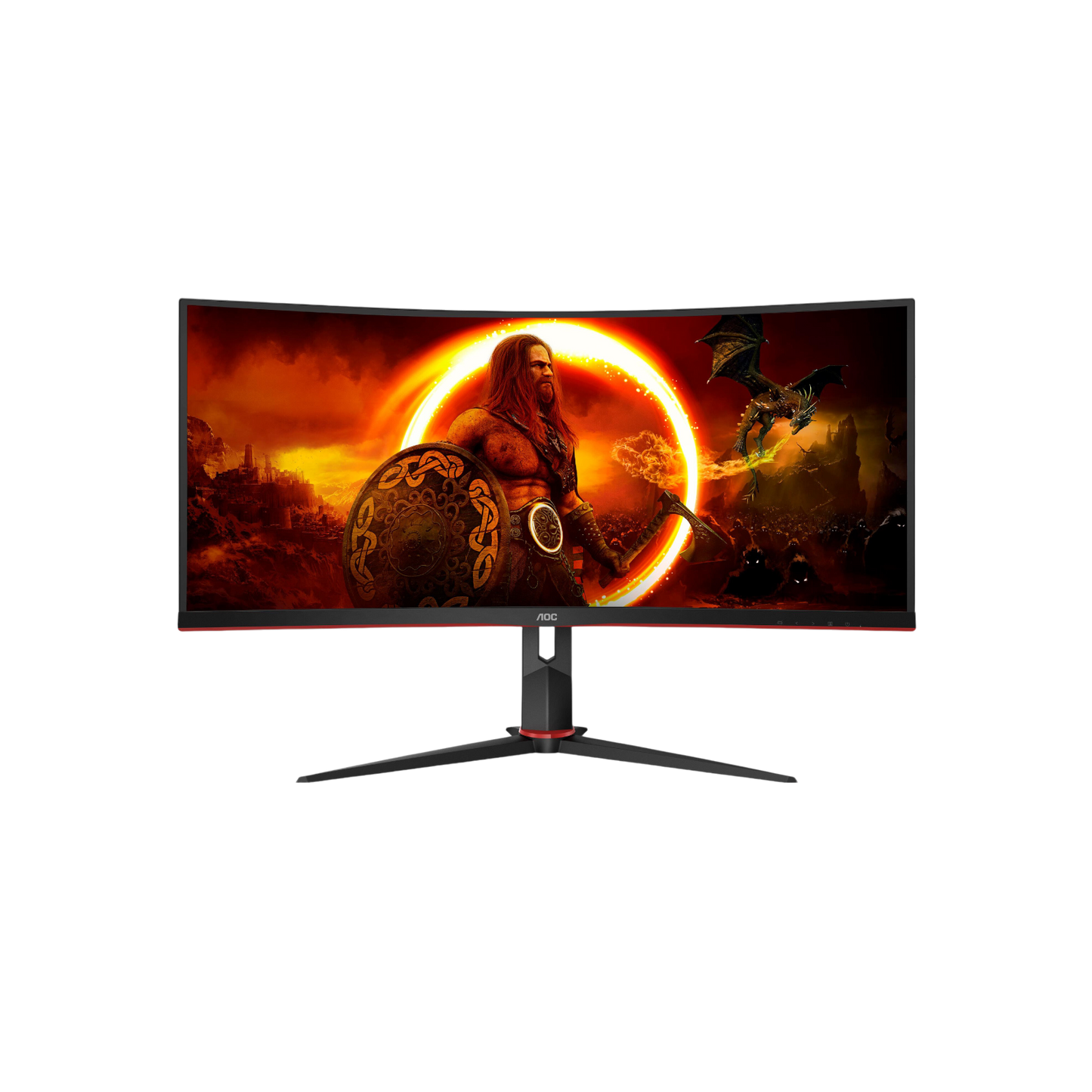 Monitor gamingowy AOC CU34G2XP/BK 34" VA WQHD