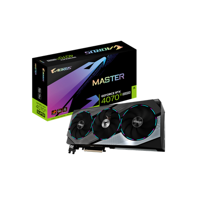 Karta graficzna Gigabyte AORUS GeForce RTX 4070 Ti SUPER MASTER 16GB GDDR6X