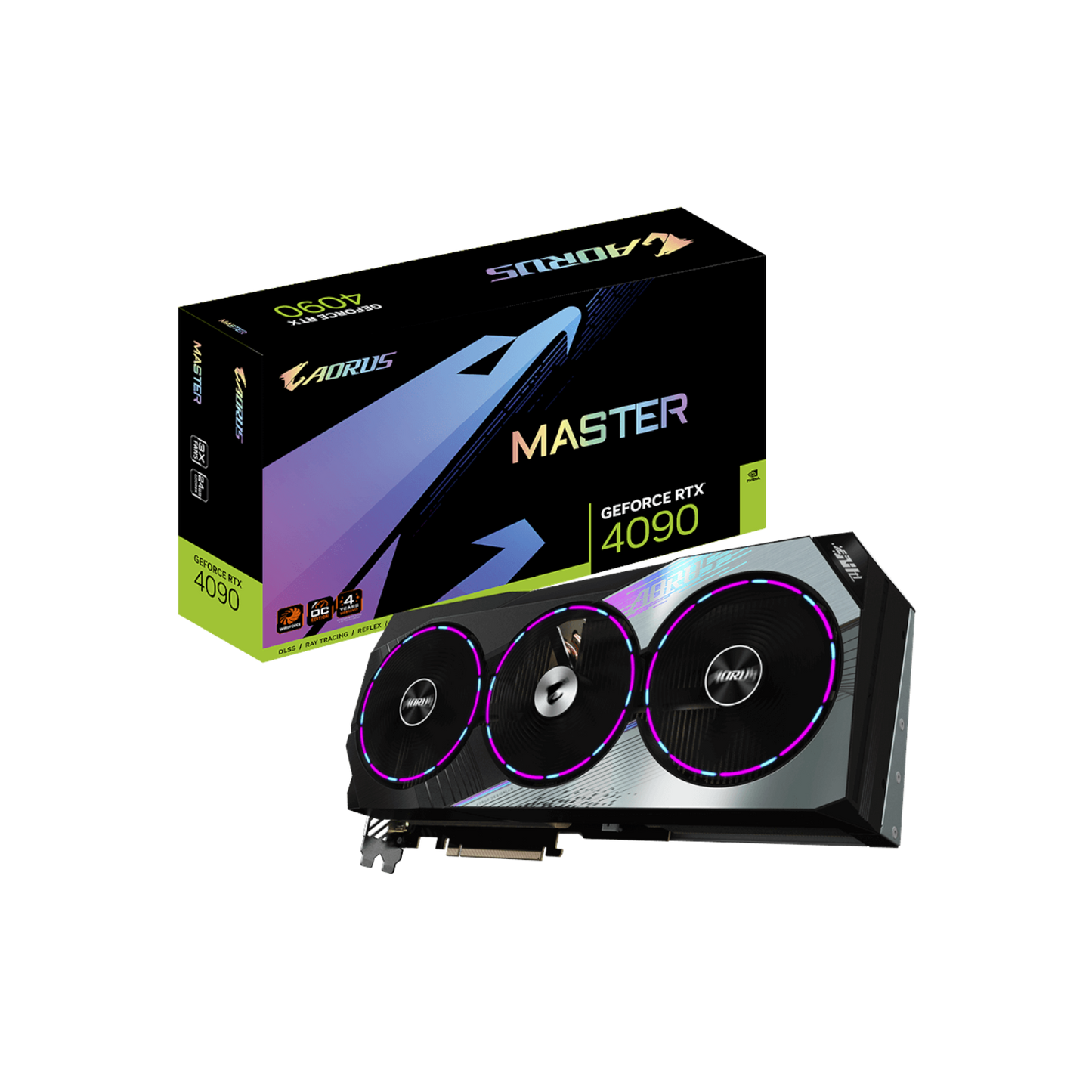 Karta graficzna Gigabyte AORUS GeForce RTX 4090 MASTER 24GB GDDR6X