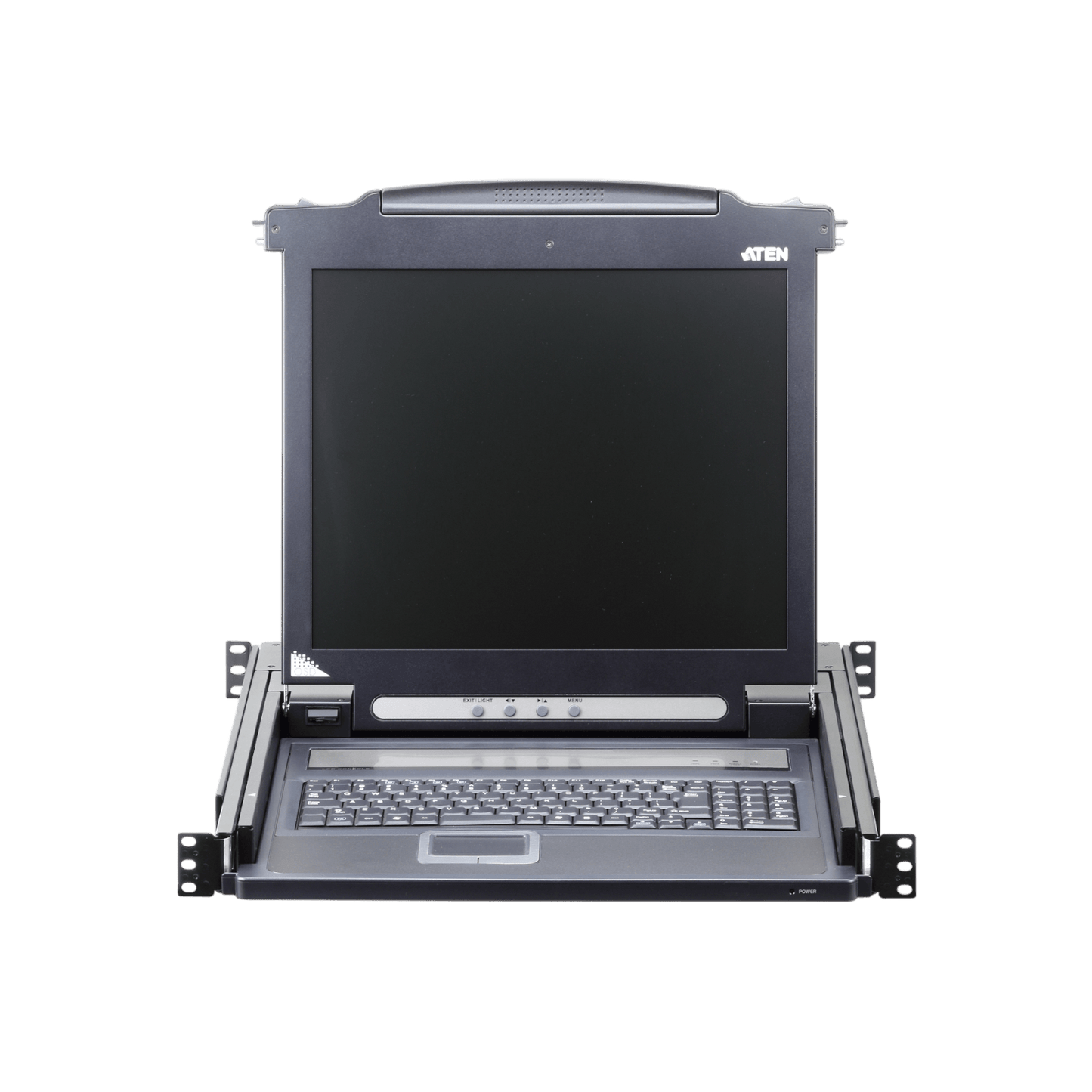 Konsola KVM ATEN CL1000N LCD 19" typu SingleRail (PS/2-USB, VGA)