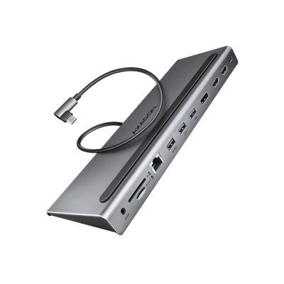 Stacja dokująca AXAGON HMC-4KX3 USB-C Triple 4K Display Power Delivery 100 W