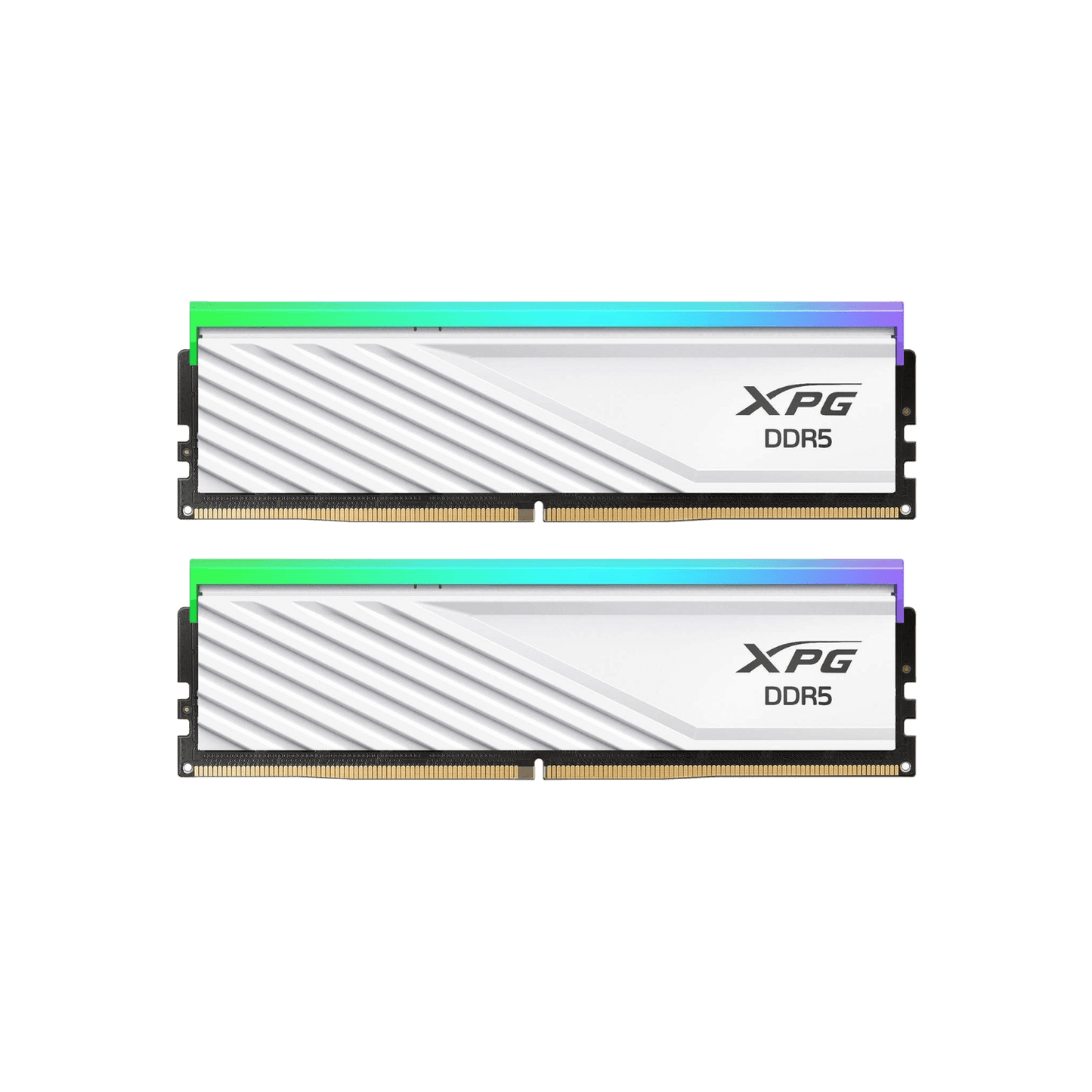 Pamięć RAM Adata XPG Lancer Blade RGB DDR5 32GB (2x16GB) 6400MHz CL32 White