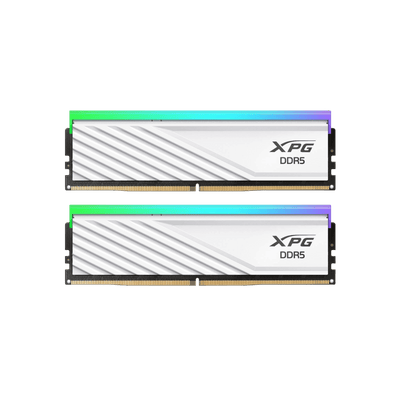 Pamięć RAM Adata XPG Lancer Blade RGB DDR5 32GB (2x16GB) 6400MHz CL32 White