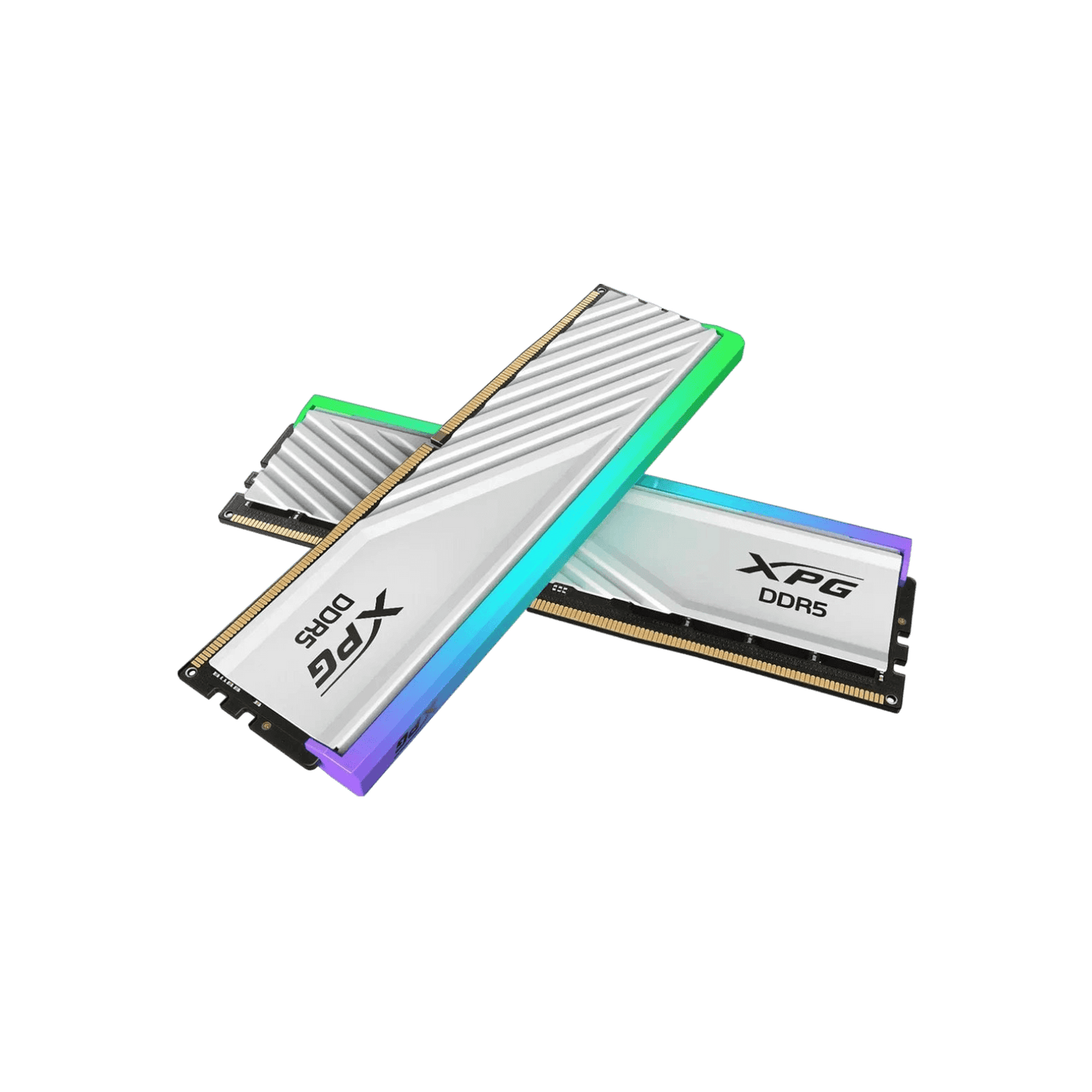 Pamięć RAM Adata XPG Lancer Blade RGB DDR5 32GB (2x16GB) 6400MHz CL32 White