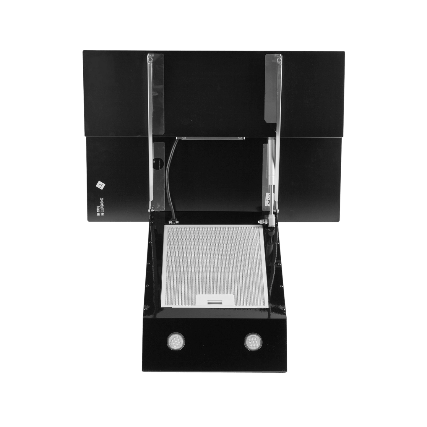 Okap kominowy Akpo WK-4 Balance Eco 60 cm Czarny.