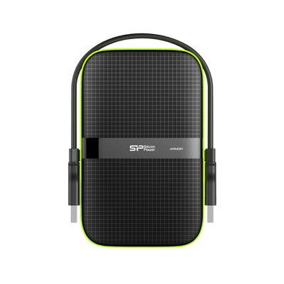 Dysk zewnętrzny HDD Silicon Power Armor A60 2TB 2.5" Zielony