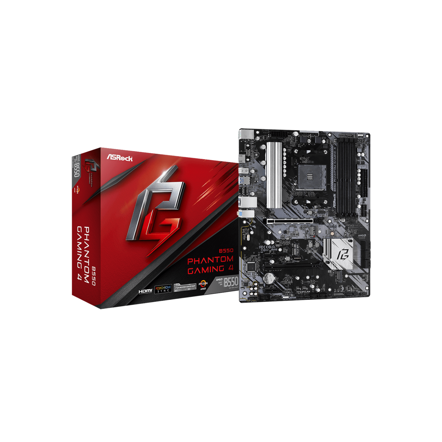 Płyta główna ASRock B550 Phantom Gaming 4