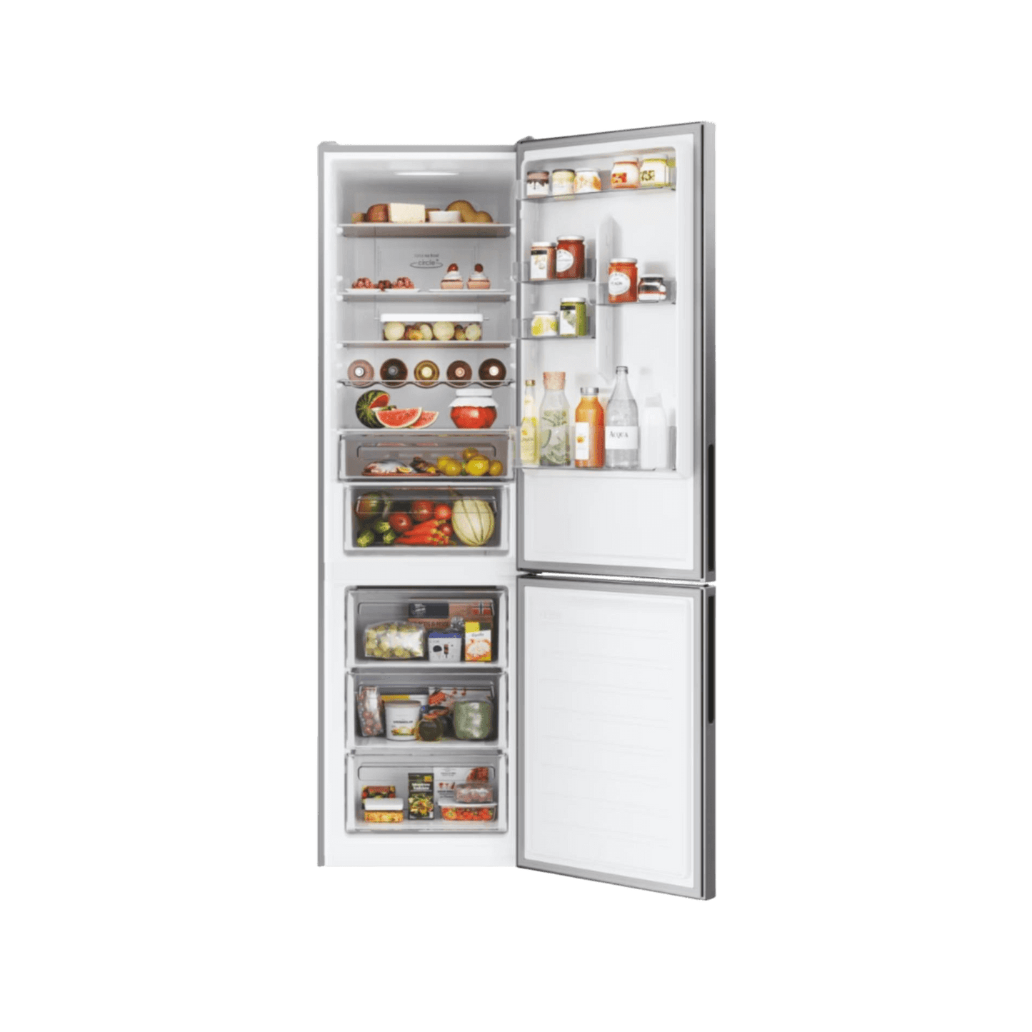 Lodówka wolnostojąca Candy CCE7T620EX No Frost 200cm