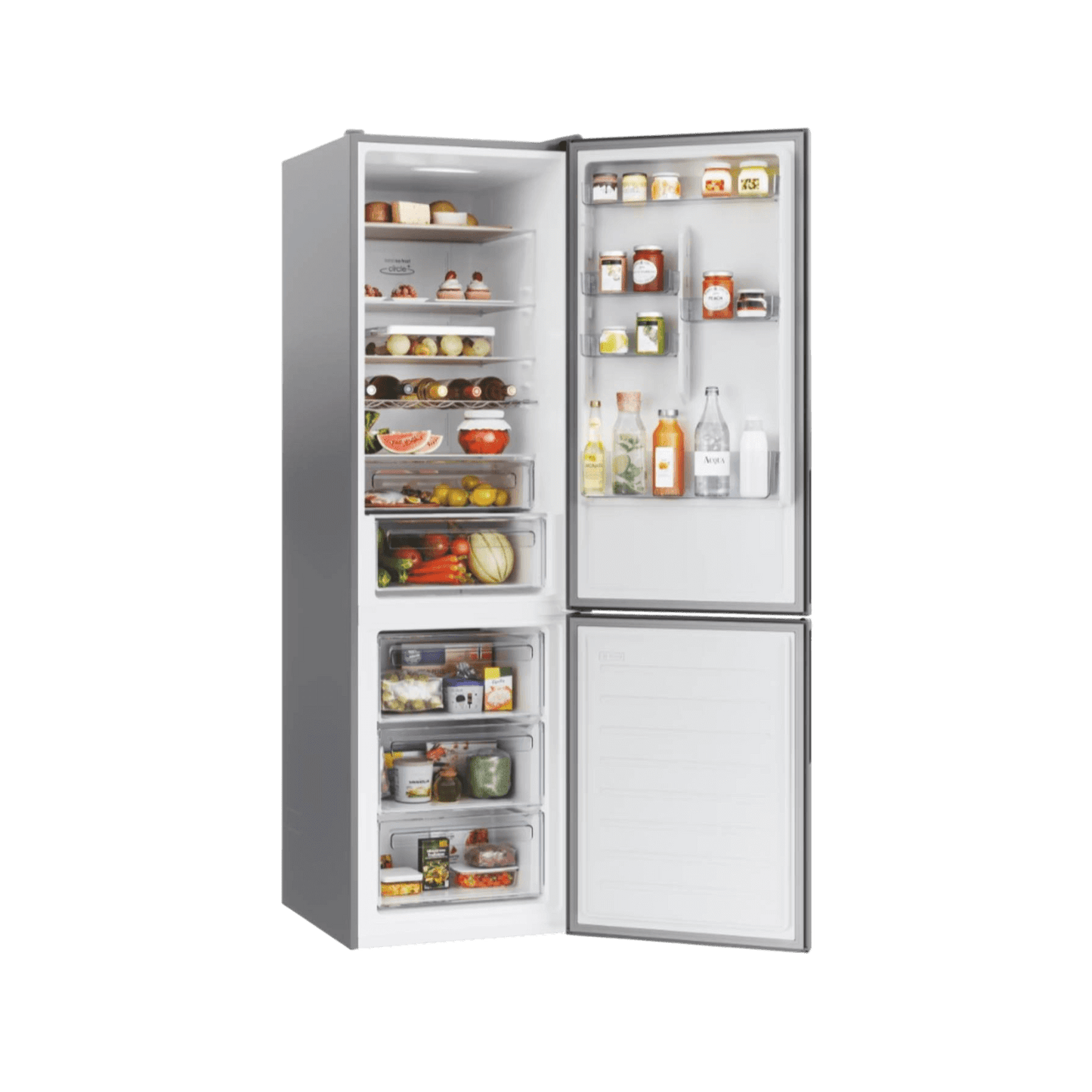 Lodówka wolnostojąca Candy CCE7T620EX No Frost 200cm