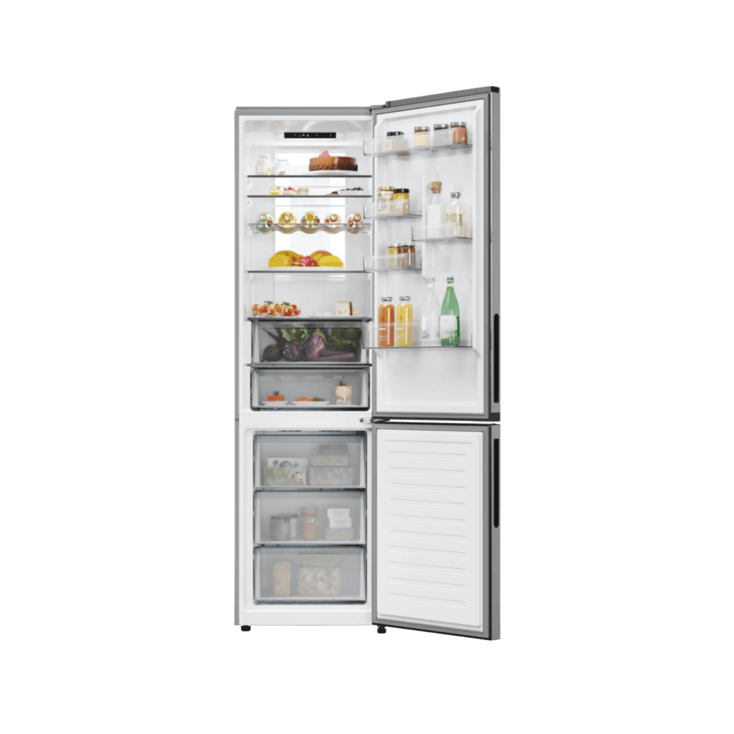 Lodówka wolnostojąca Candy CNCQ4T620DX No Frost 205cm
