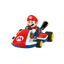 Zdalnie sterowany pojazd Carrera RC Mario Race Kart z dźwiękiem Licencja Nintendo