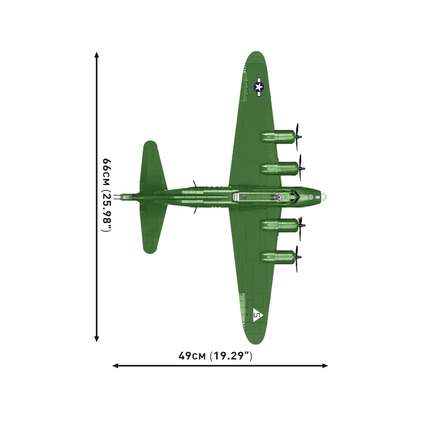 Cobi Klocki Boeing B-17G Flying Fortress