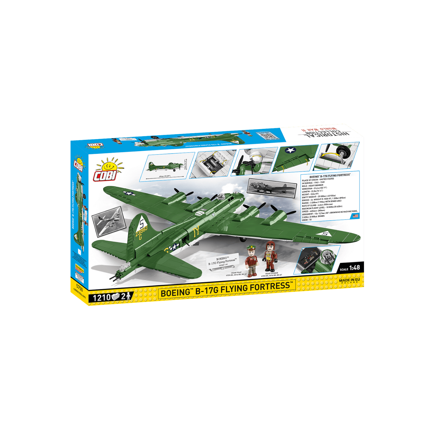 Cobi Klocki Boeing B-17G Flying Fortress