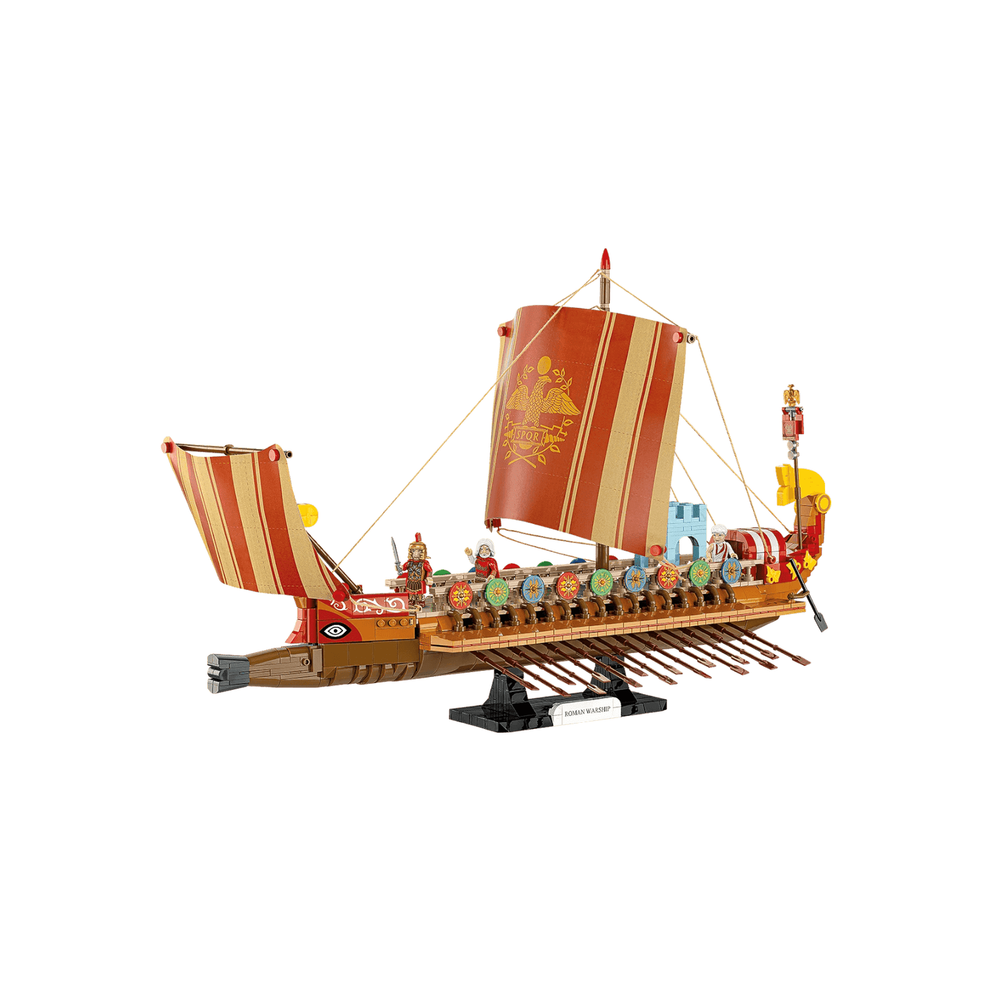 Cobi Klocki Imperium Romanum Rzymski okręt wojenny