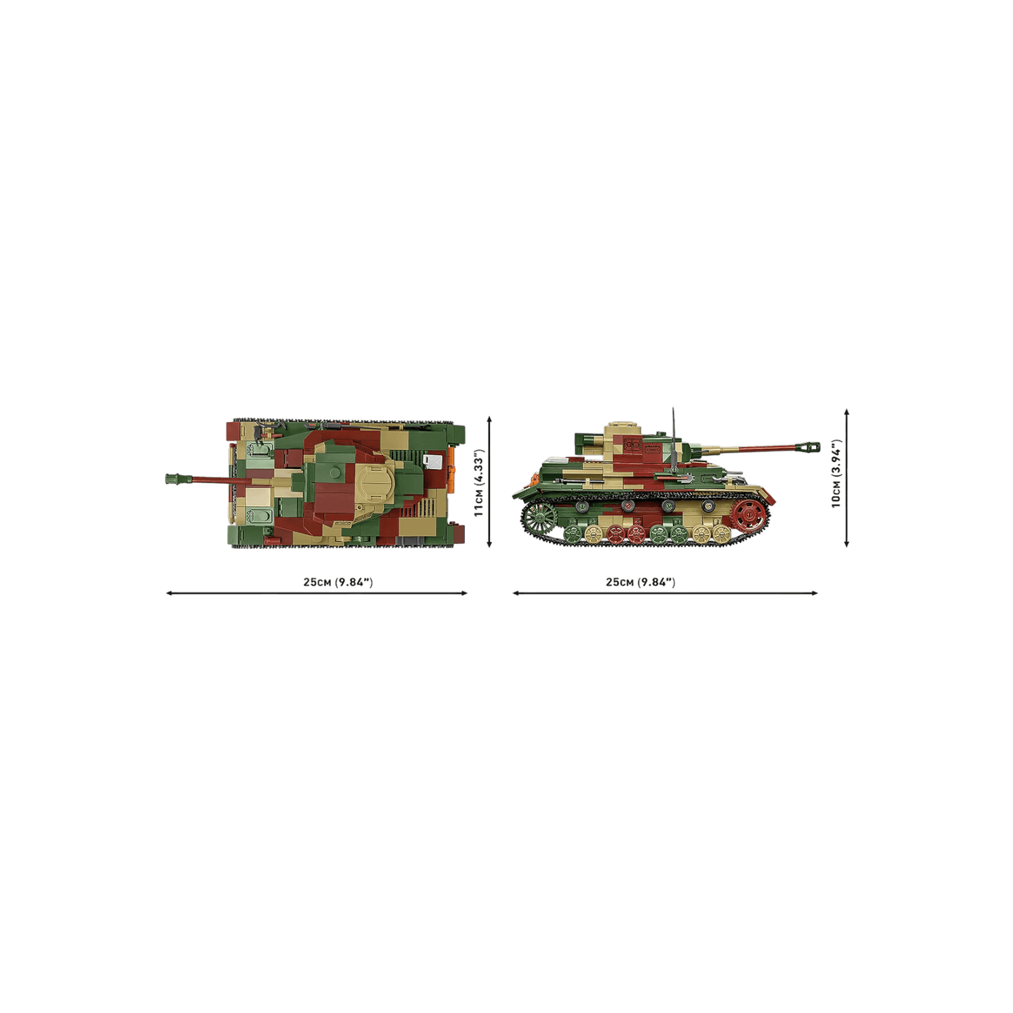 Cobi Klocki World War II PzKpfw IV Ausf. G
