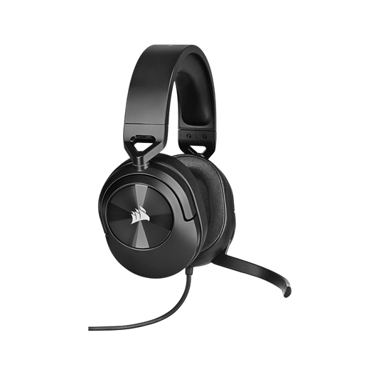 Słuchawki gamingowe przewodowe nauszne Corsair HS55 Stereo Carbon