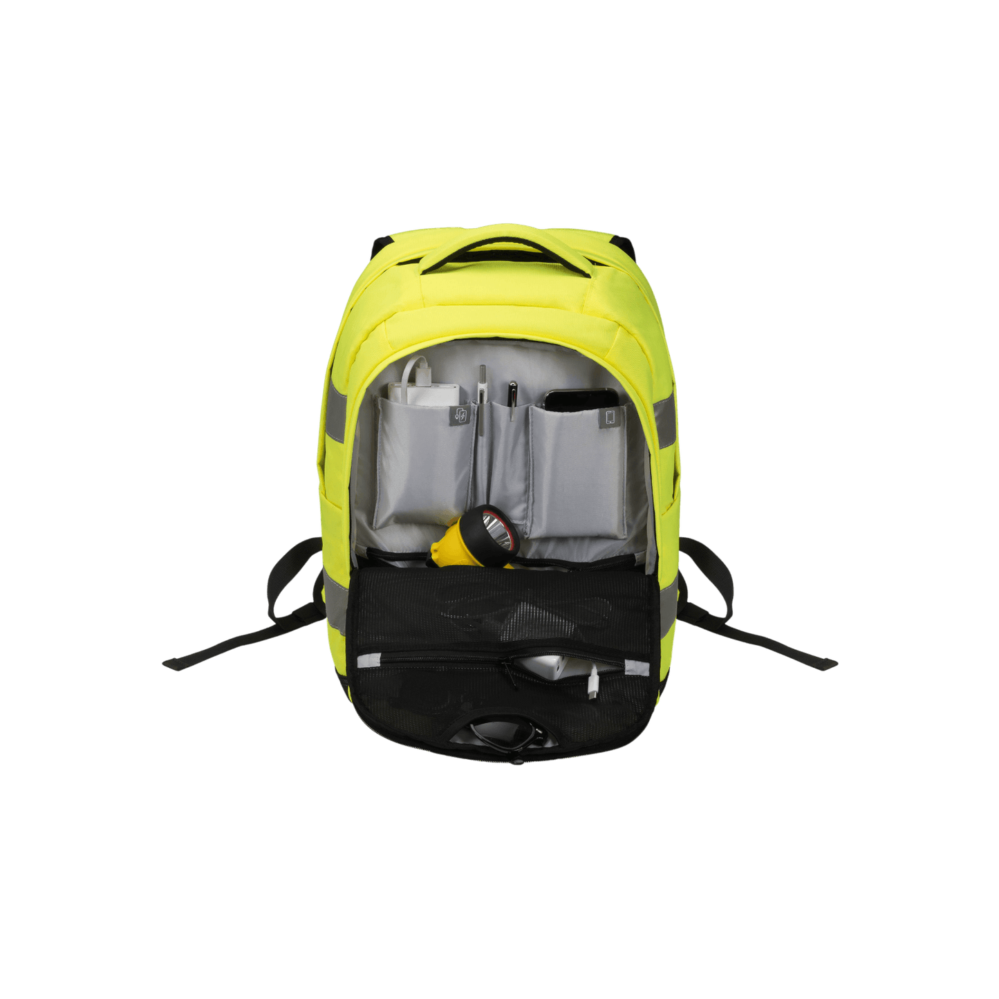 Plecak na laptopa 15,6" DICOTA HI-VIS 25l Odblaskowy Żółty