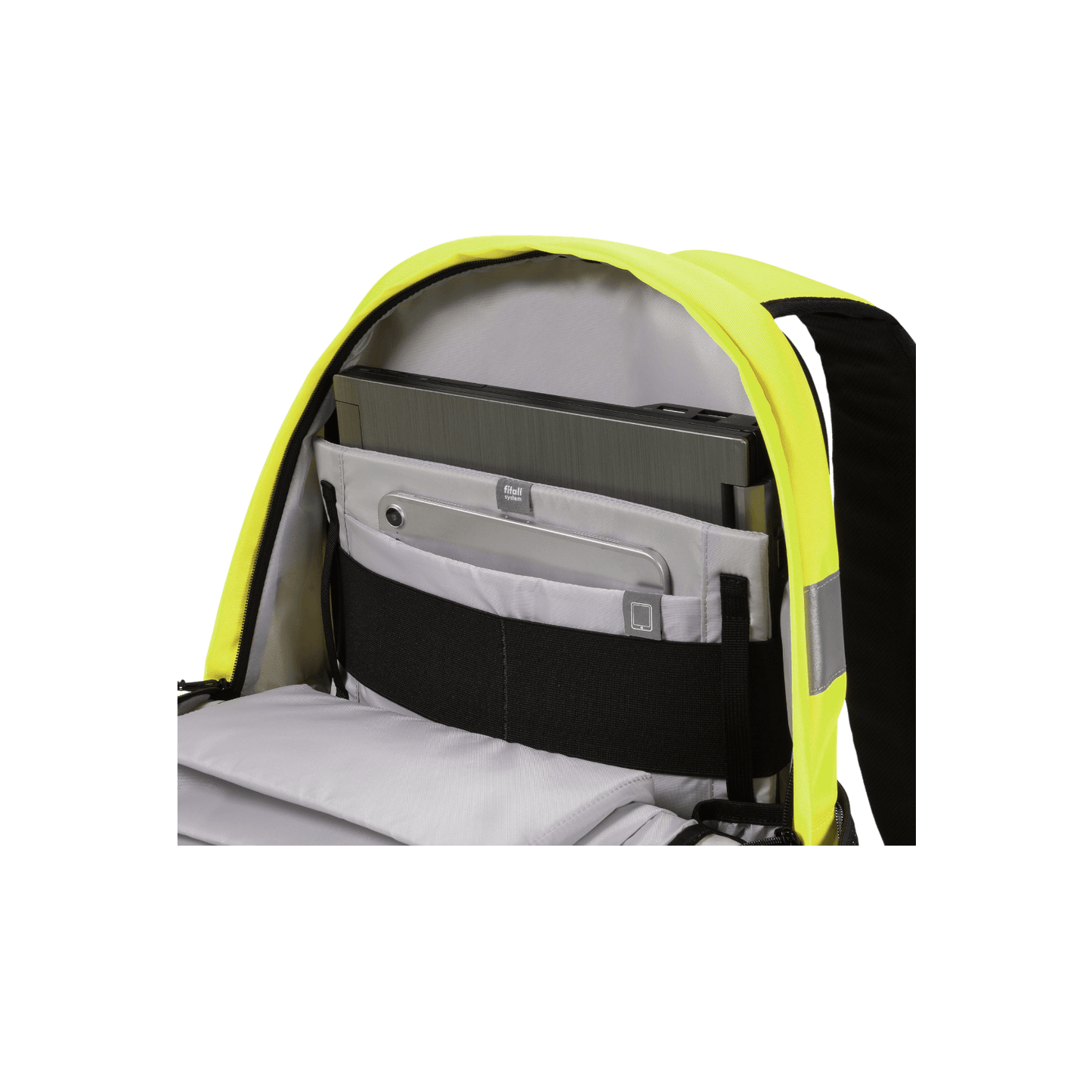 Plecak na laptopa 15,6" DICOTA HI-VIS 25l Odblaskowy Żółty