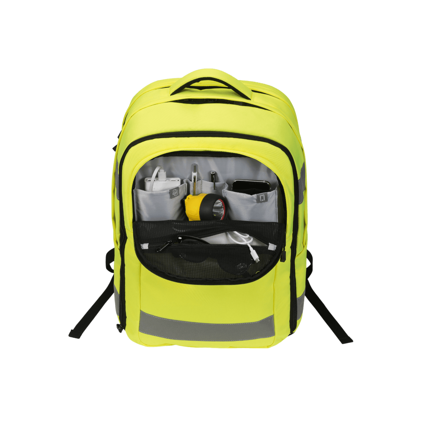 Plecak na laptopa 17,3" DICOTA HI-VIS 32-38l Odblaskowy Żółty