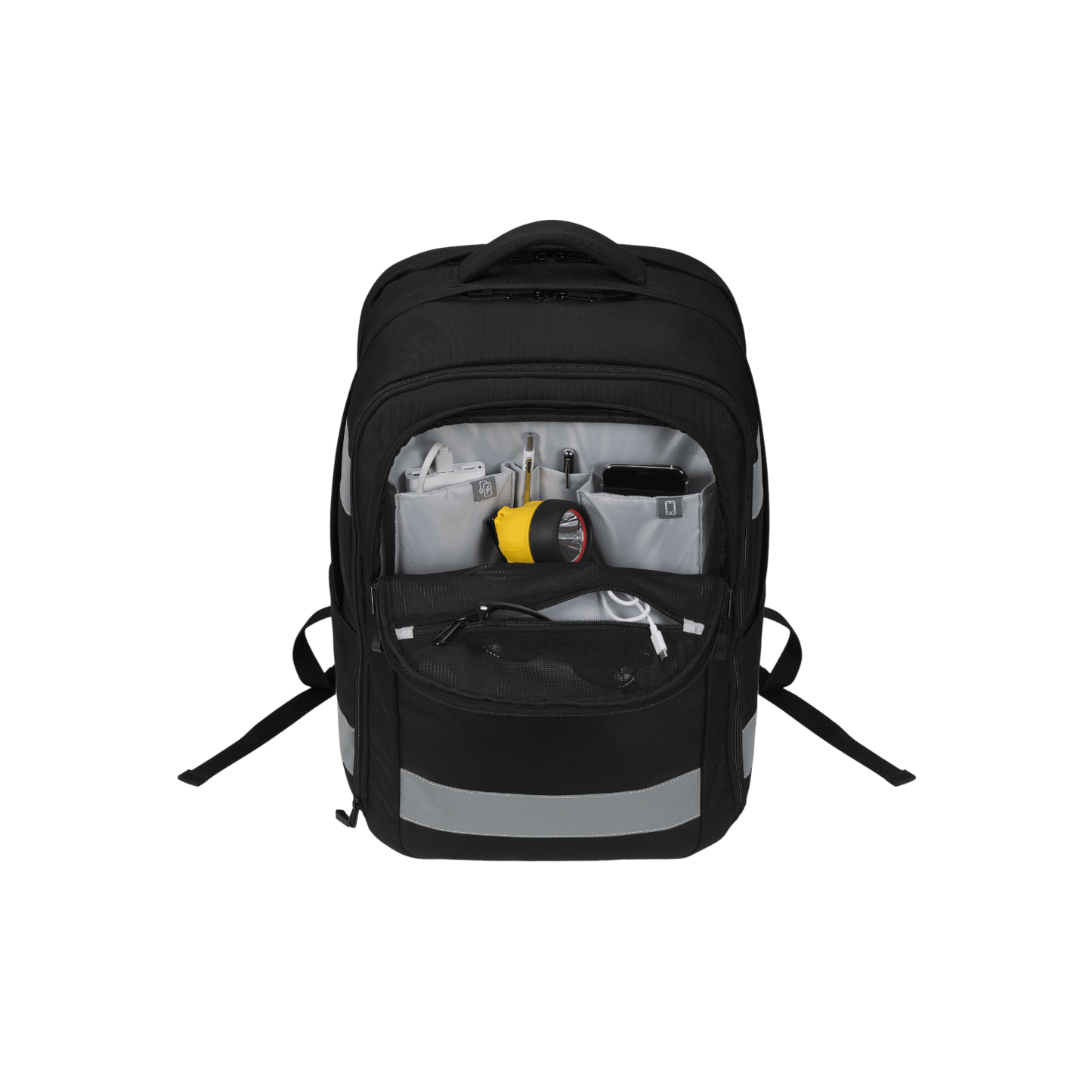 Plecak na laptopa DICOTA REFLECTIVE 32-38l  17,3" Odblaskowy Czarny