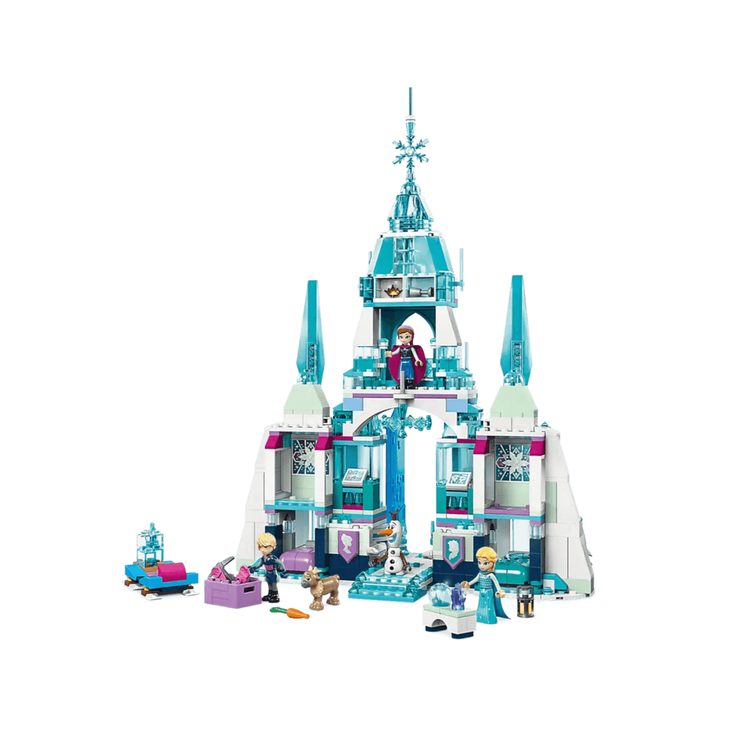 LEGO Disney Kraina Lodu Frozen Lodowy pałac Elzy 43244