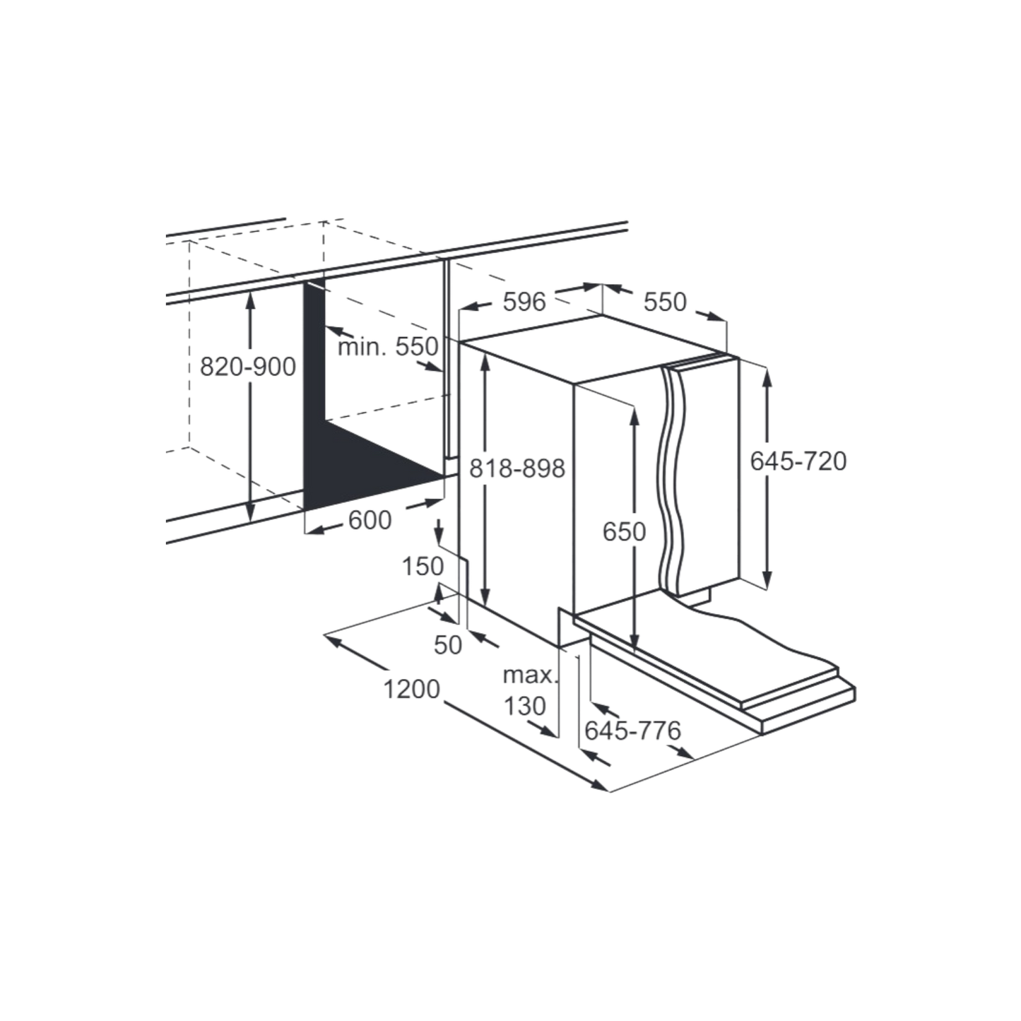 Zmywarka do zabudowy Electrolux EES27200L 60cm