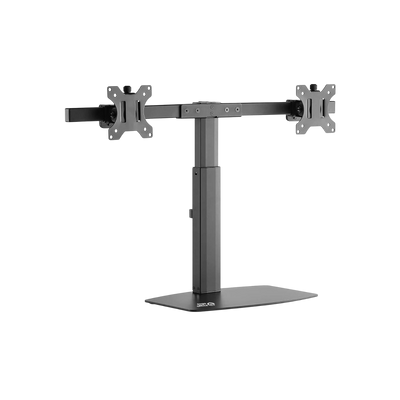 Uchwyt biurkowy wolnostojący na dwa monitory Maclean Ergo Office ER-411 VESA 17" - 27" 6kg