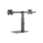 Uchwyt biurkowy wolnostojący na dwa monitory Maclean Ergo Office ER-411 VESA 17" - 27" 6kg