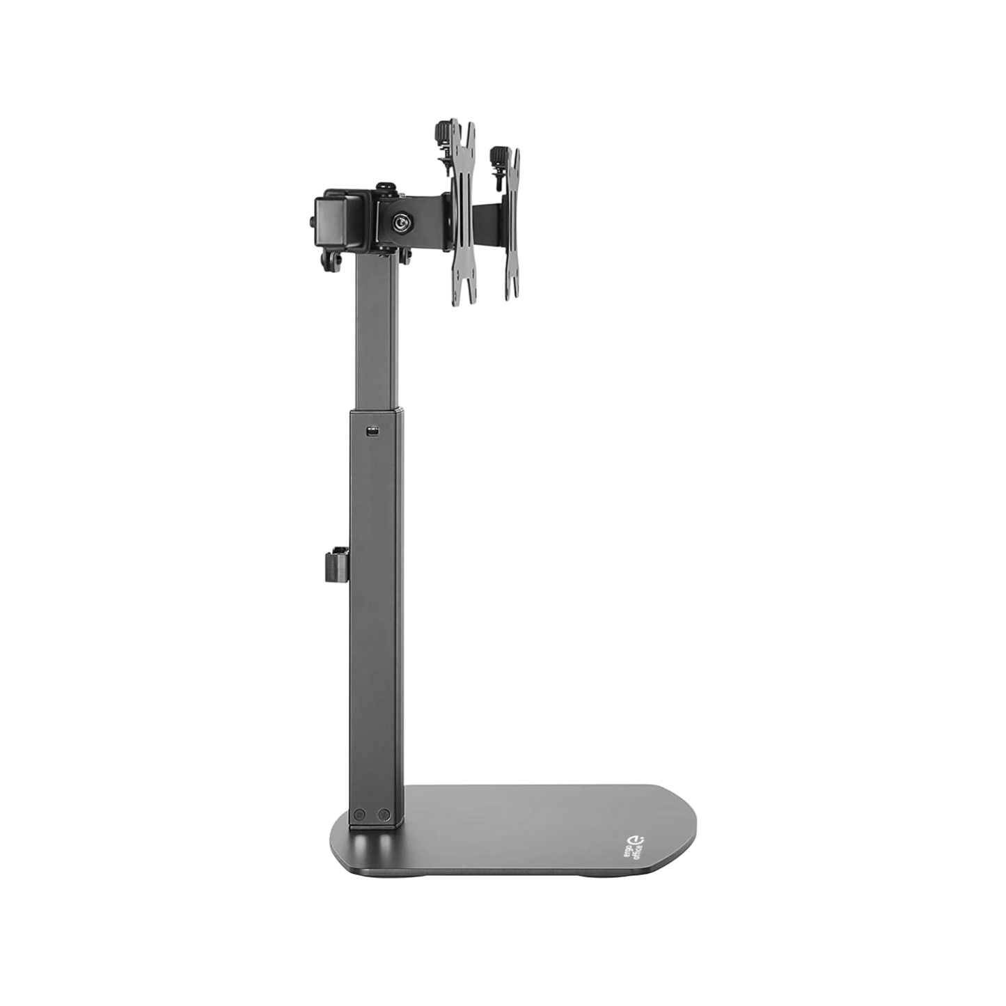 Uchwyt biurkowy wolnostojący na dwa monitory Maclean Ergo Office ER-411 VESA 17" - 27" 6kg