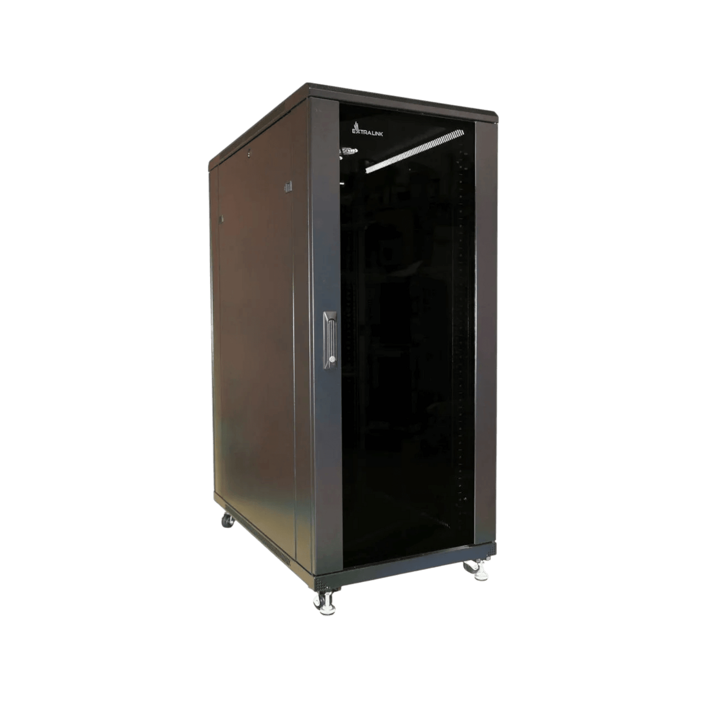 Szafa rack Extralink 19" 32U 600x800mm stojąca Czarny