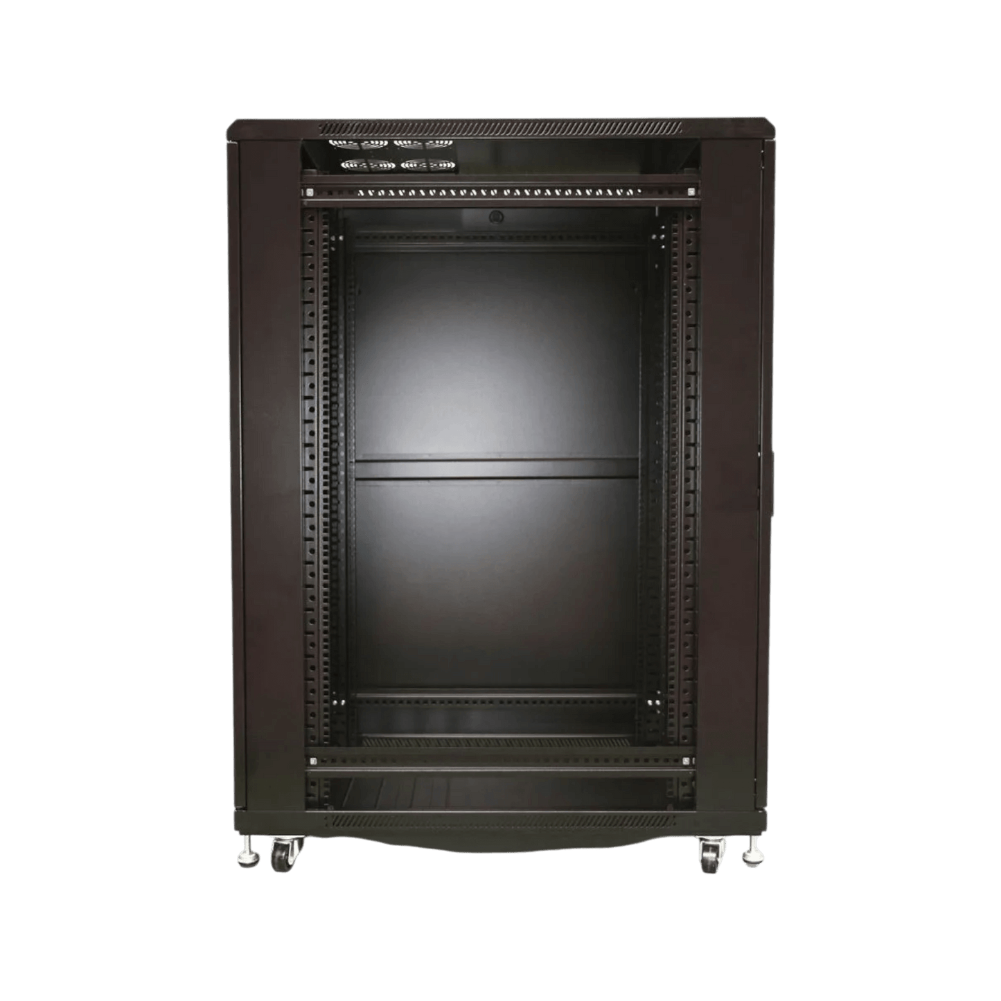 Szafa rack Extralink 19" 32U 600x800mm stojąca Czarny