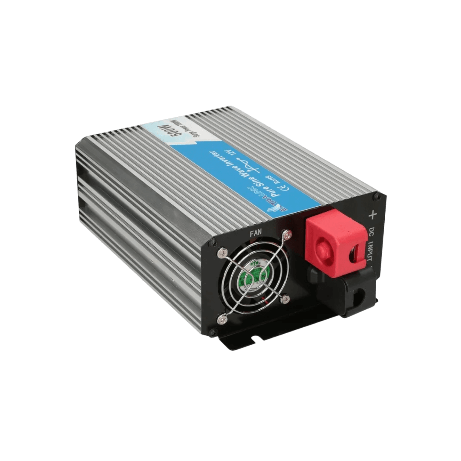 Przetwornica Extralink OPIP-500W 12V na 230V 500W Czysta sinusoida.