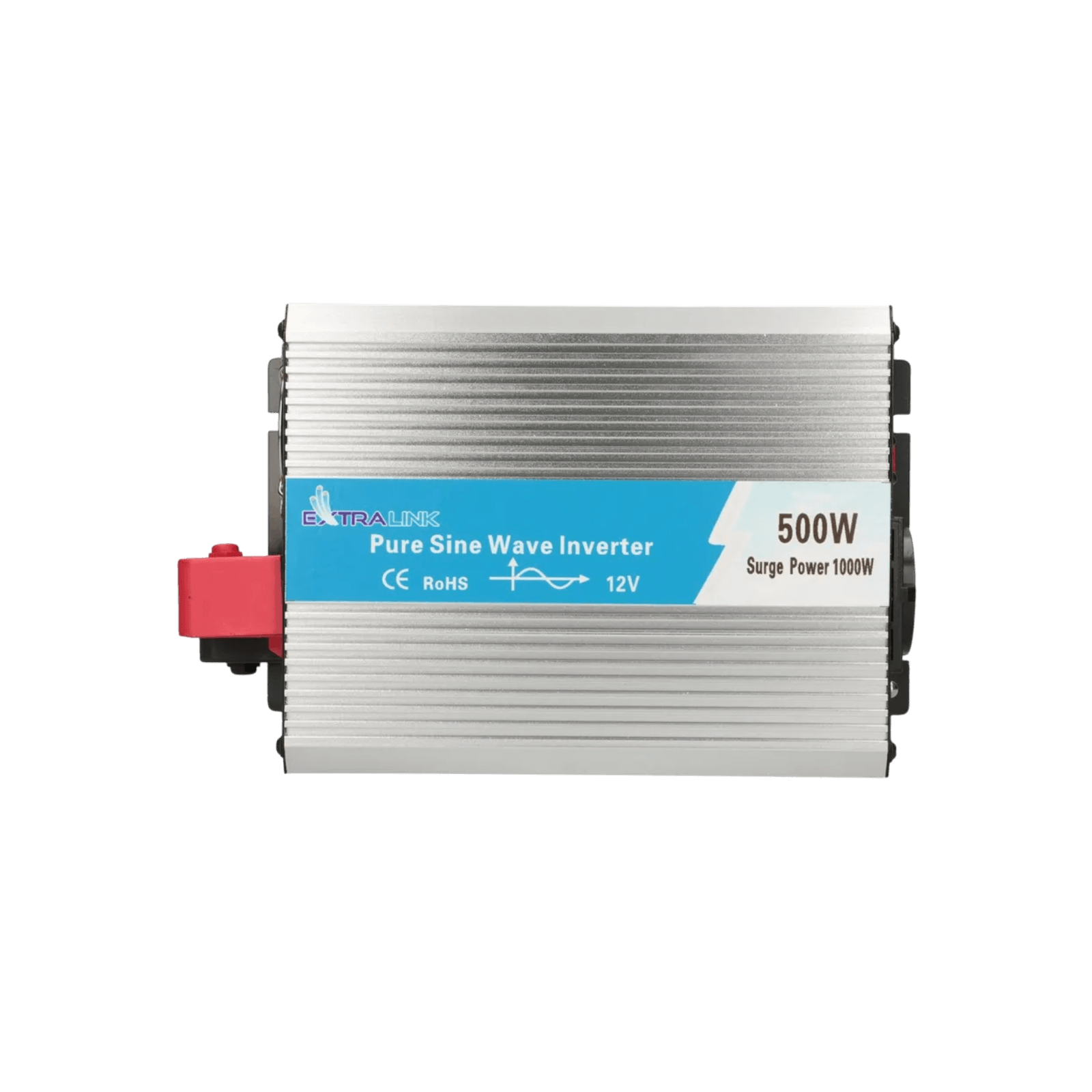 Przetwornica Extralink OPIP-500W 12V na 230V 500W Czysta sinusoida.