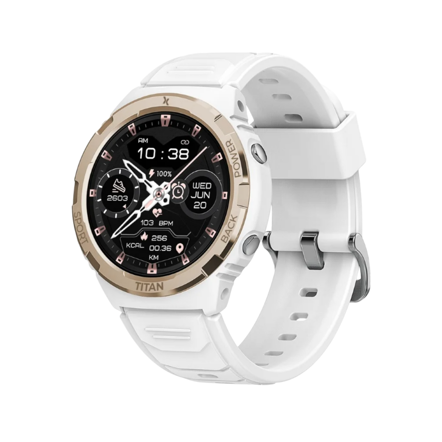 Smartwatch Maxcom FW100 Titan Valkiria Biały