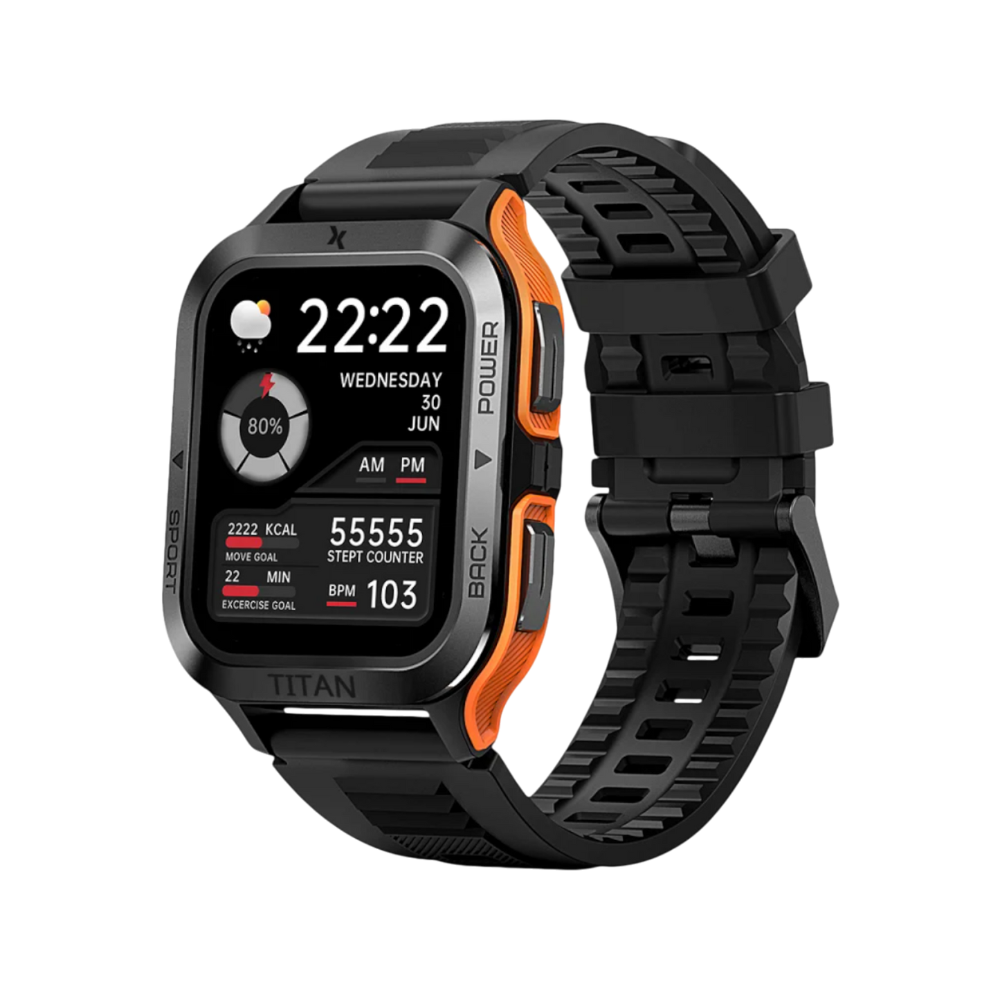 Smartwatch Maxcom Fit FW67 Titan Pro Orange