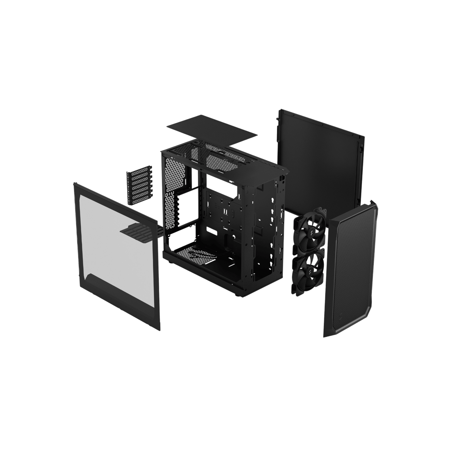 Obudowa Fractal Design Focus 2 Black TG Clear Tint