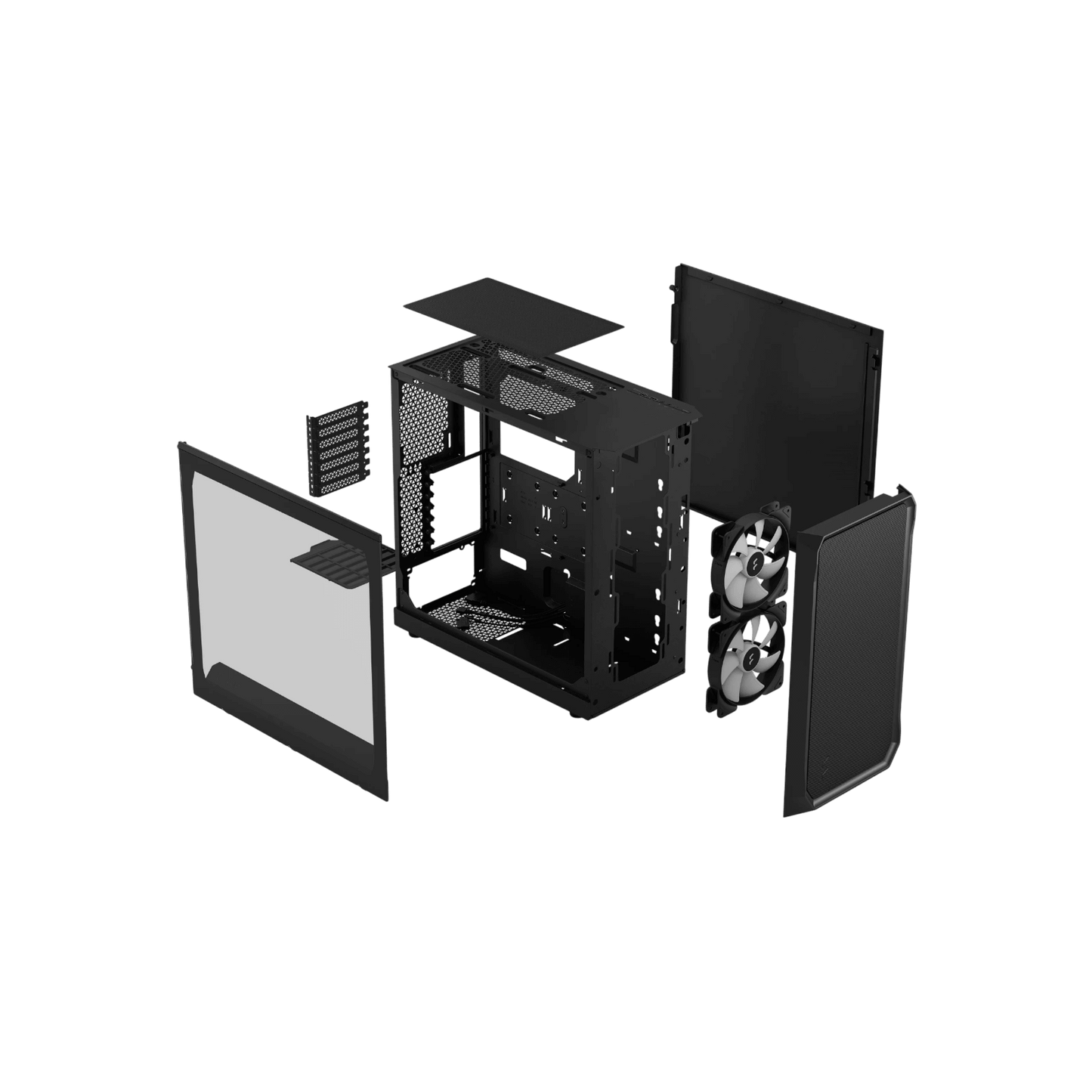 Obudowa Fractal Design Focus 2 RGB Black TG Clear Tint