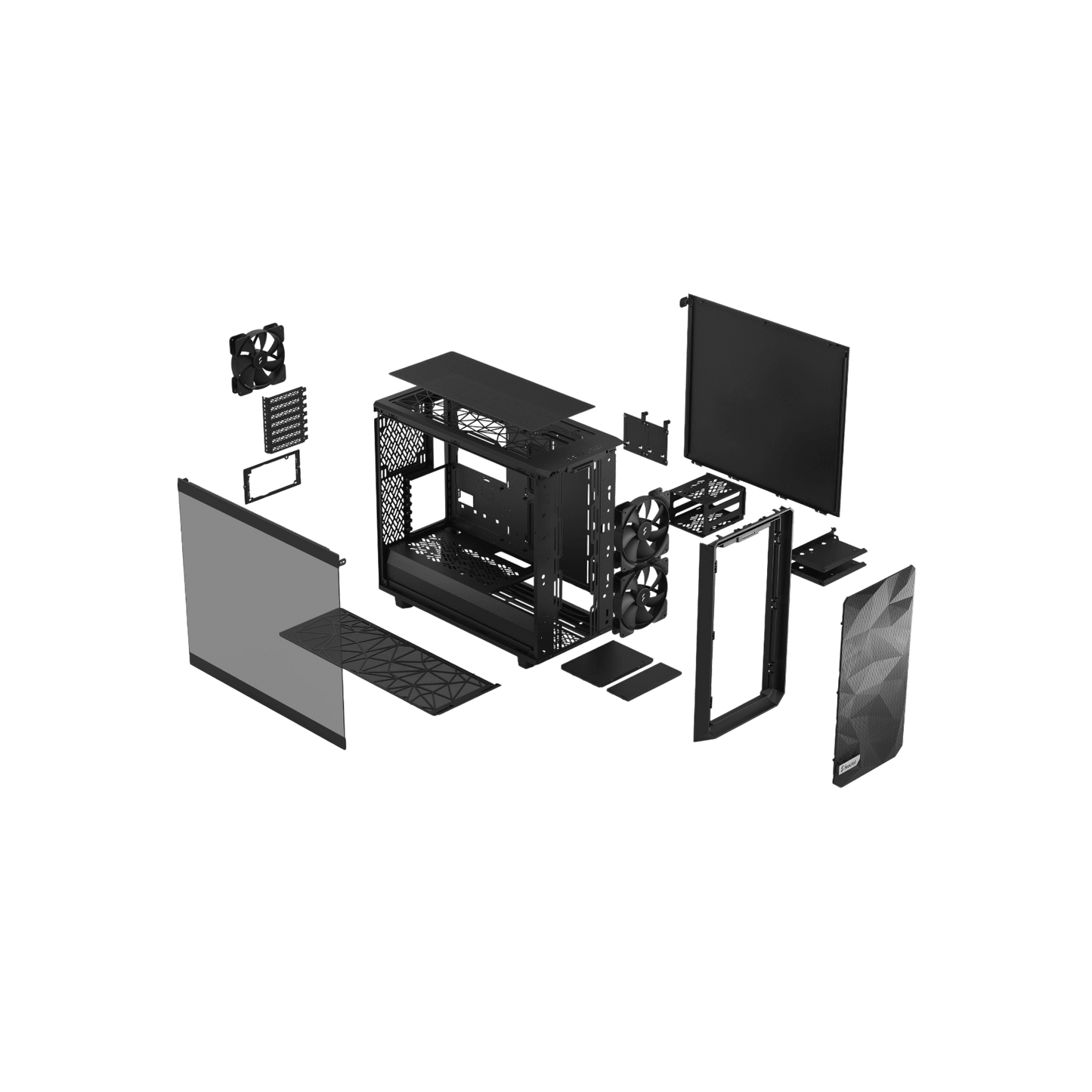 Obudowa Fractal Design Meshify 2 Lite Black TG Light Tint