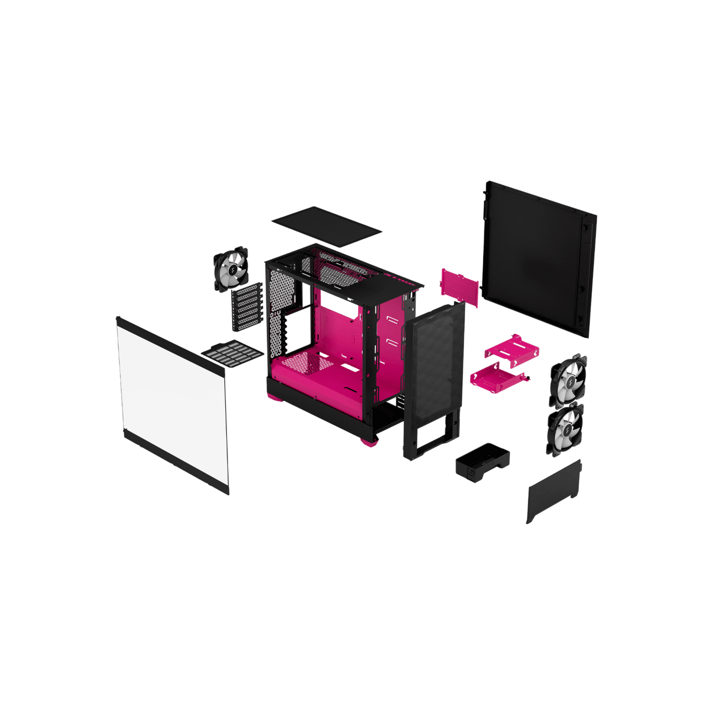 Obudowa Fractal Design Pop Air RGB Magenta Core